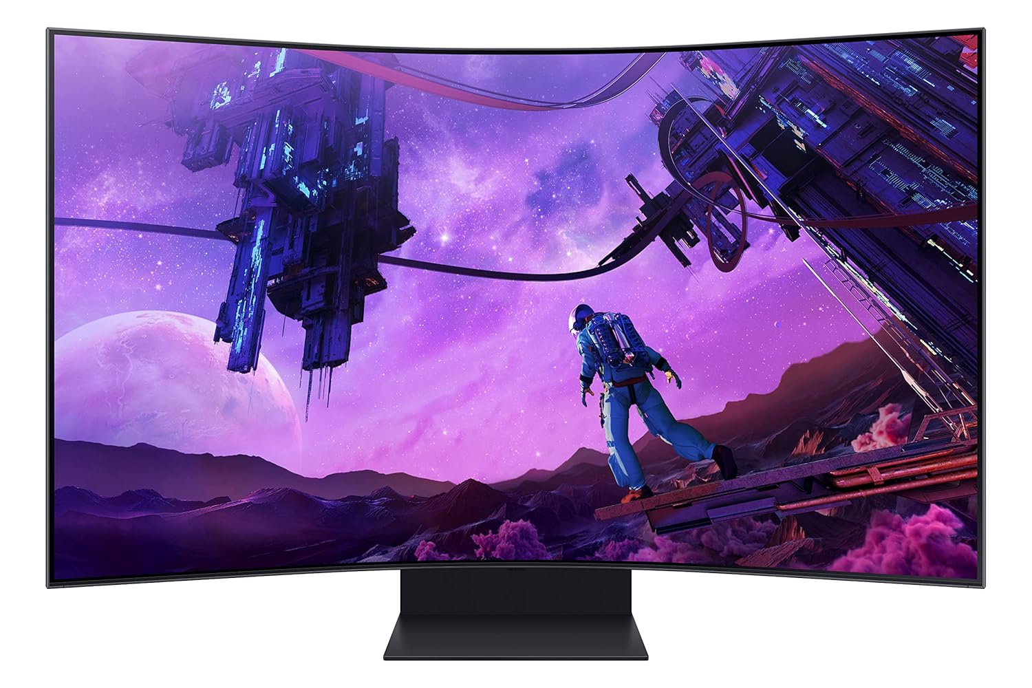 Samsung Odyssey ARK Curve LS55BG970NWXXL 55inch UHD 4K Gaming Monitor - image 2