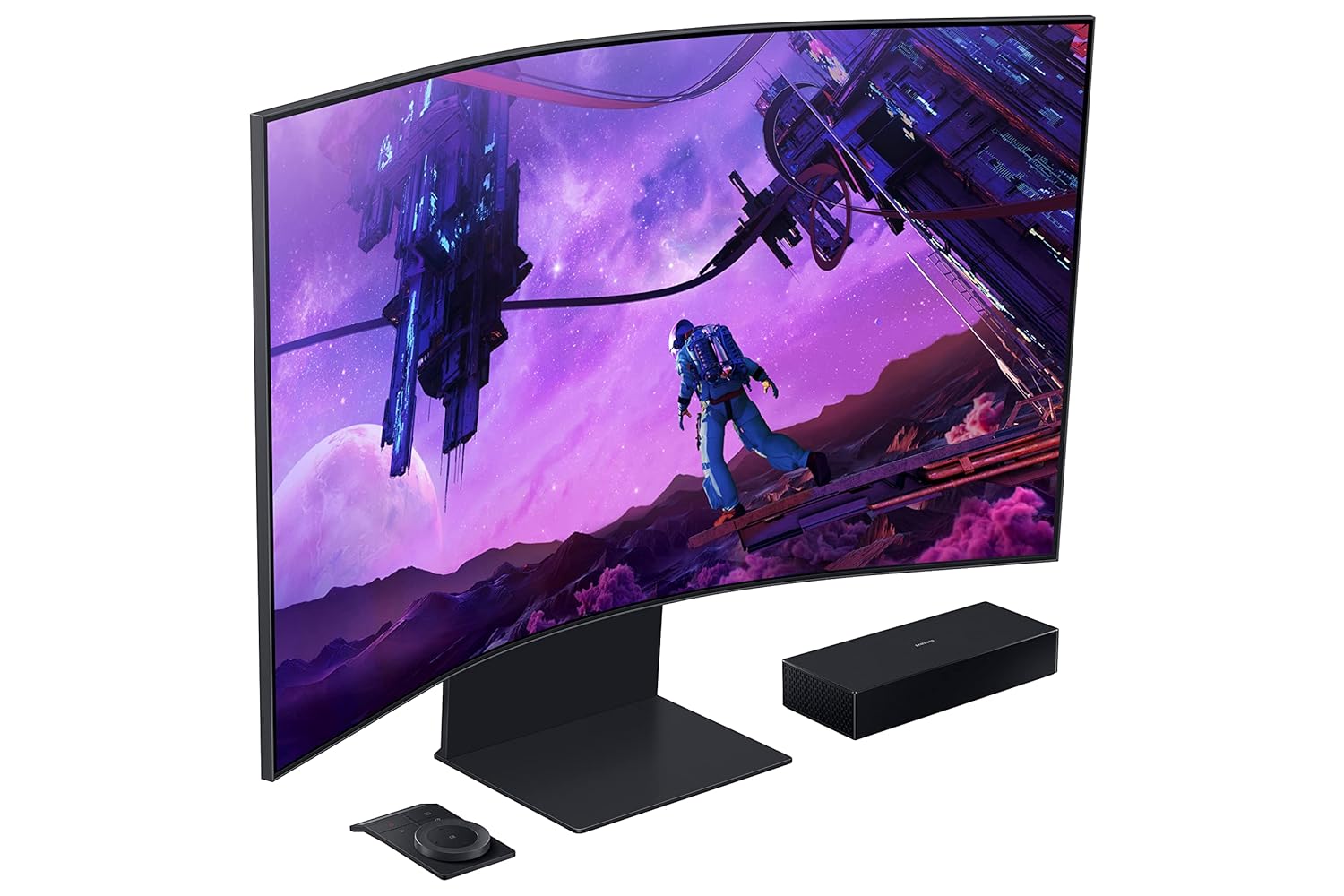 Samsung Odyssey ARK Curve LS55BG970NWXXL 55inch UHD 4K Gaming Monitor - image 8