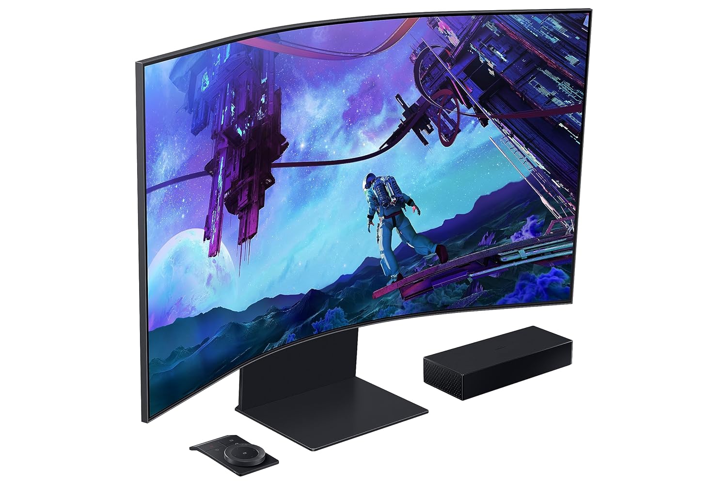 Samsung Odyssey ARK Gen2 Curve LS55CG97WNWXXL 55inch UHD 4K Gaming Monitor - image 6