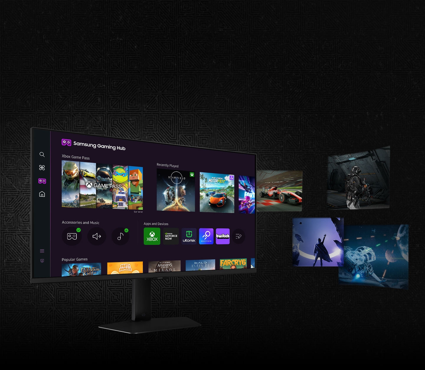 Samsung Odyssey G7 LS27DG700SWXXL 27inch UHD 4K IPS Gaming Monitor - image 6