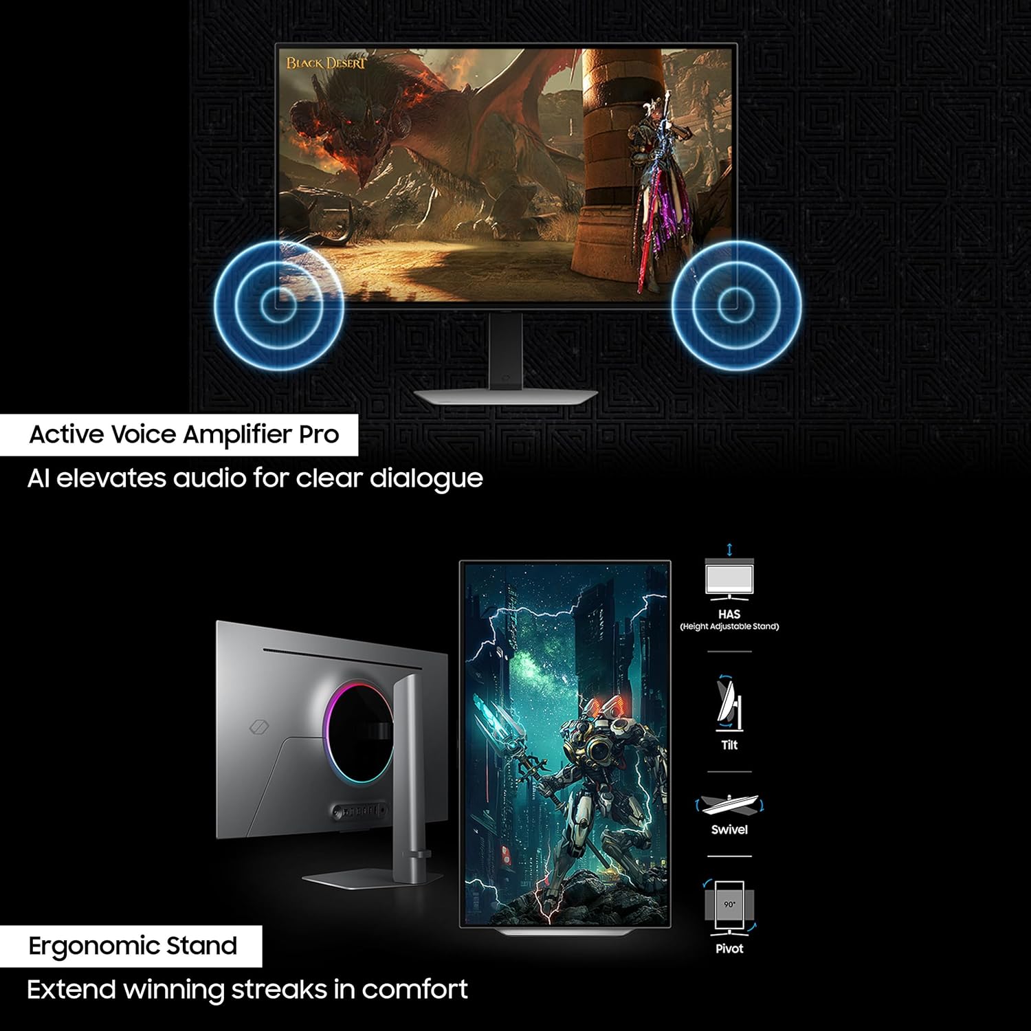 Samsung Odyssey OLED G8 LS32DG800SWXXL 32inch UHD 4K Gaming Monitor - image 3