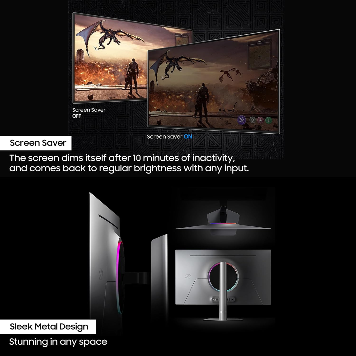 Samsung Odyssey OLED G8 LS32DG800SWXXL 32inch UHD 4K Gaming Monitor - image 4