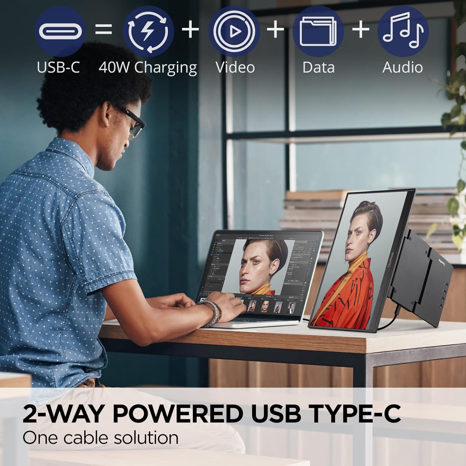 ViewSonic VP16-OLED 15.6 inch OLED Portable Monitor - image 4