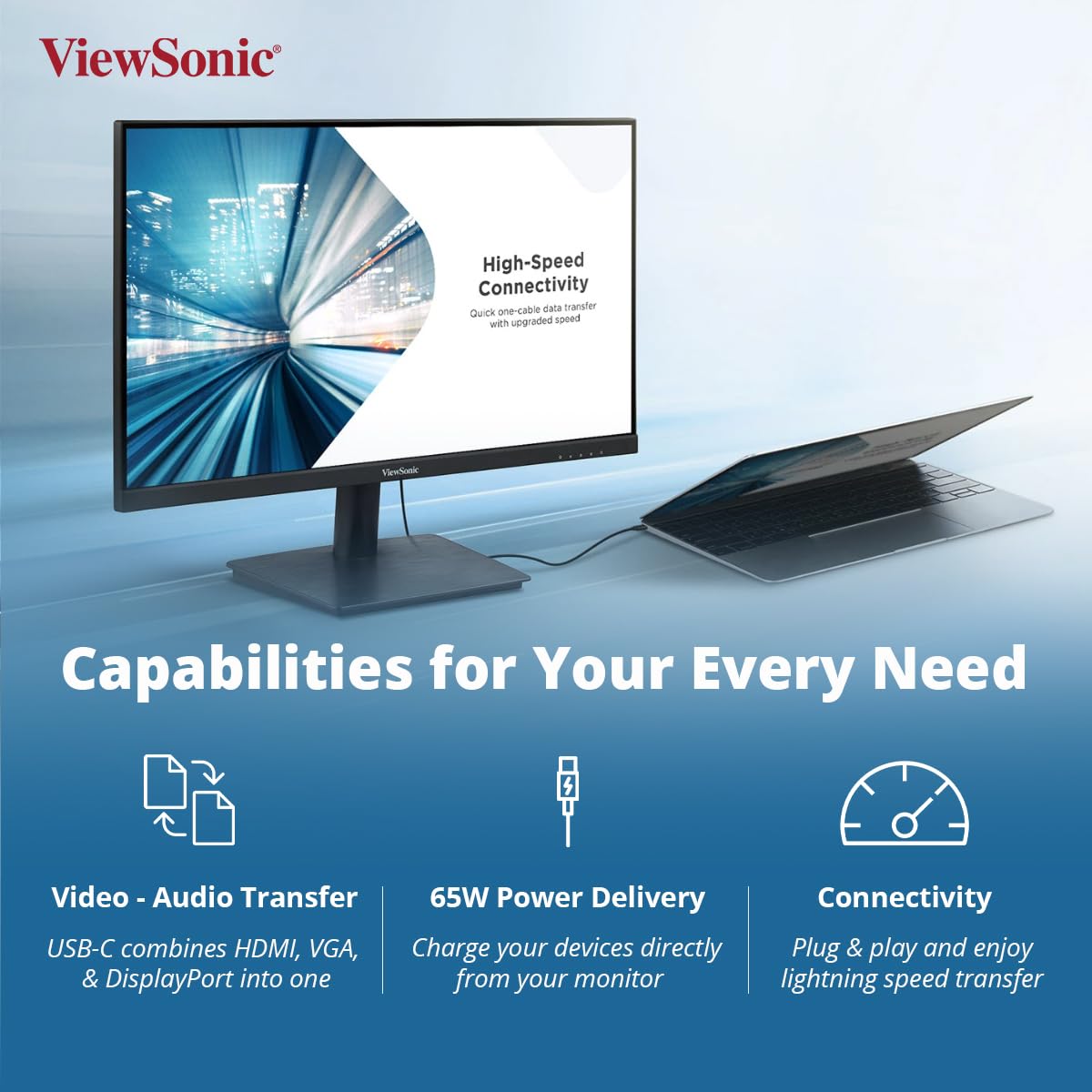 ViewSonic VA2409-MHU 24inch IPS FHD Monitor - image 2