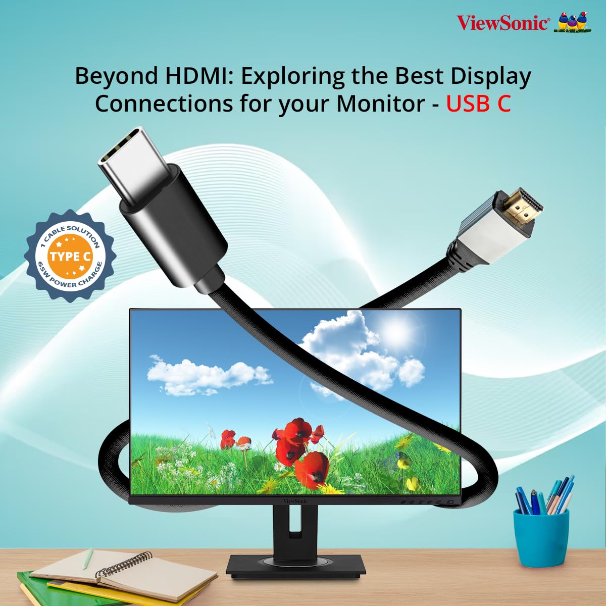 ViewSonic VA2409-MHU 24inch IPS FHD Monitor - image 4