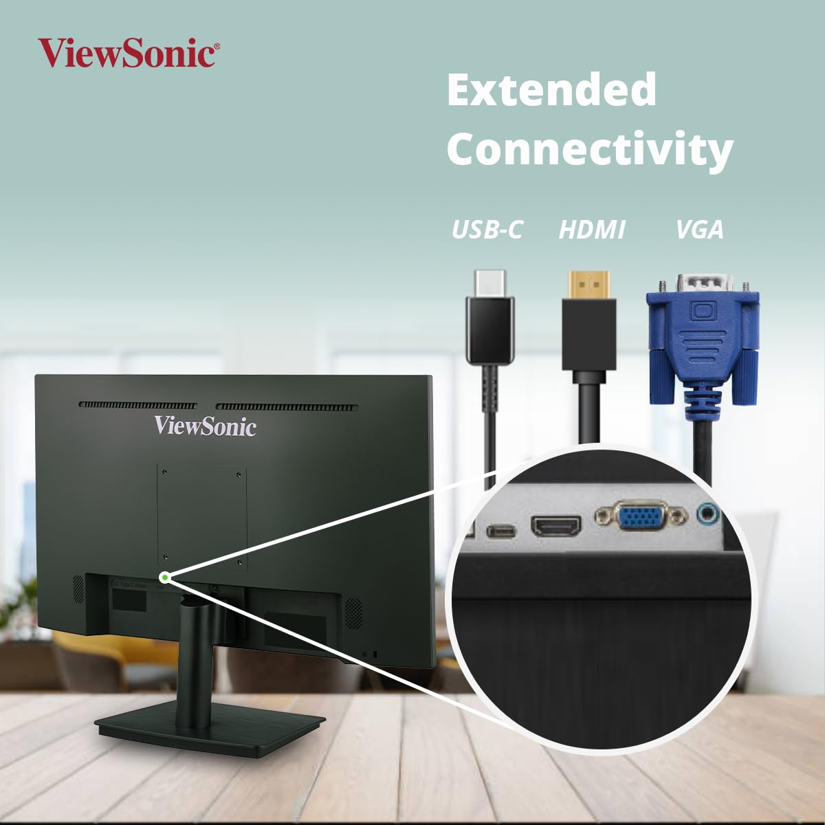 ViewSonic VA2409-MHU 24inch IPS FHD Monitor - image 6