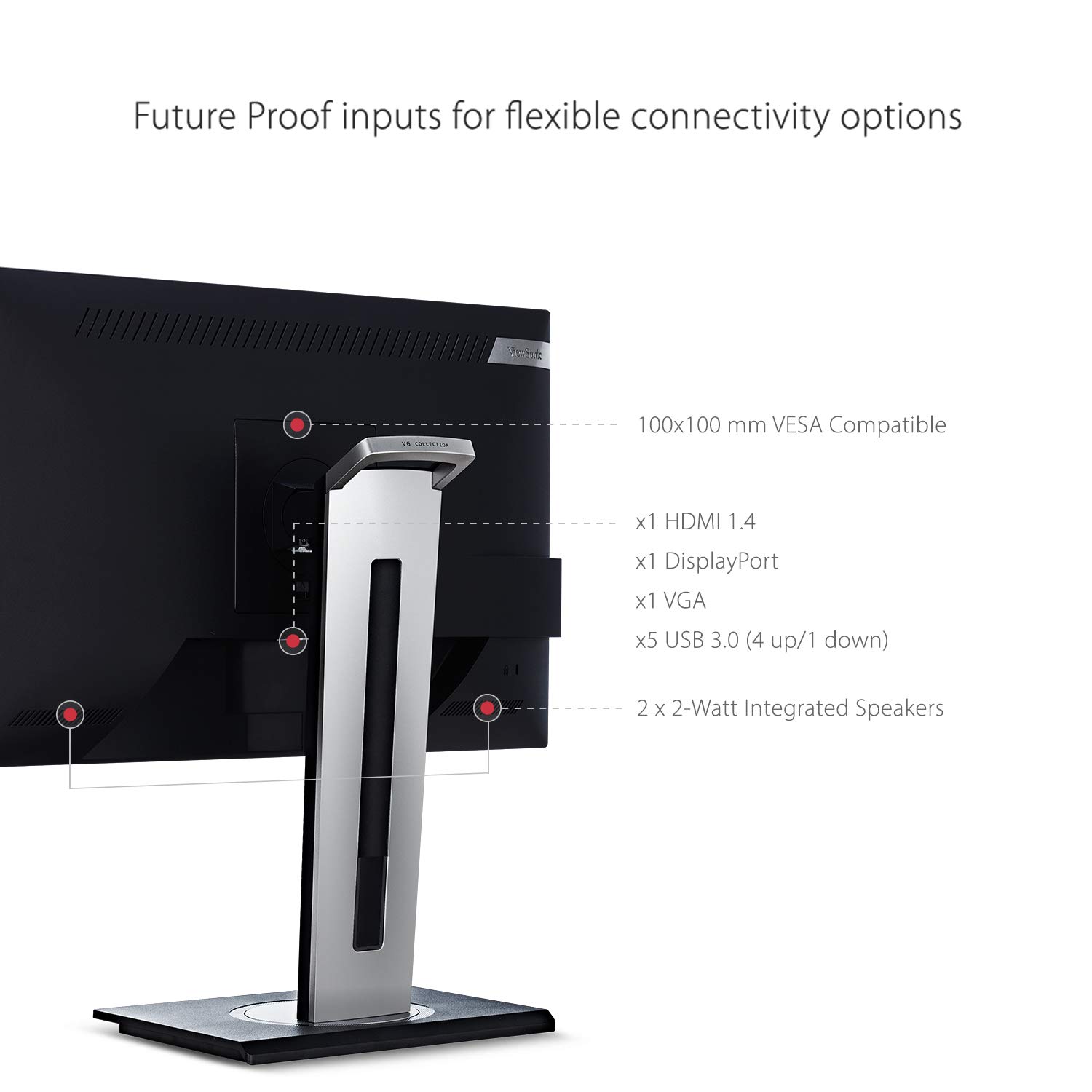 ViewSonic VG2448 24 Inch WorkPro Full HD Monitor - image 5