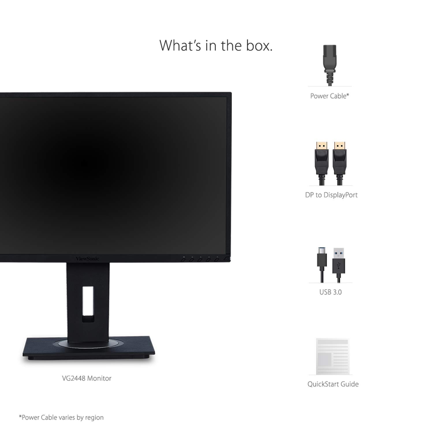 ViewSonic VG2448 24 Inch WorkPro Full HD Monitor - image 6