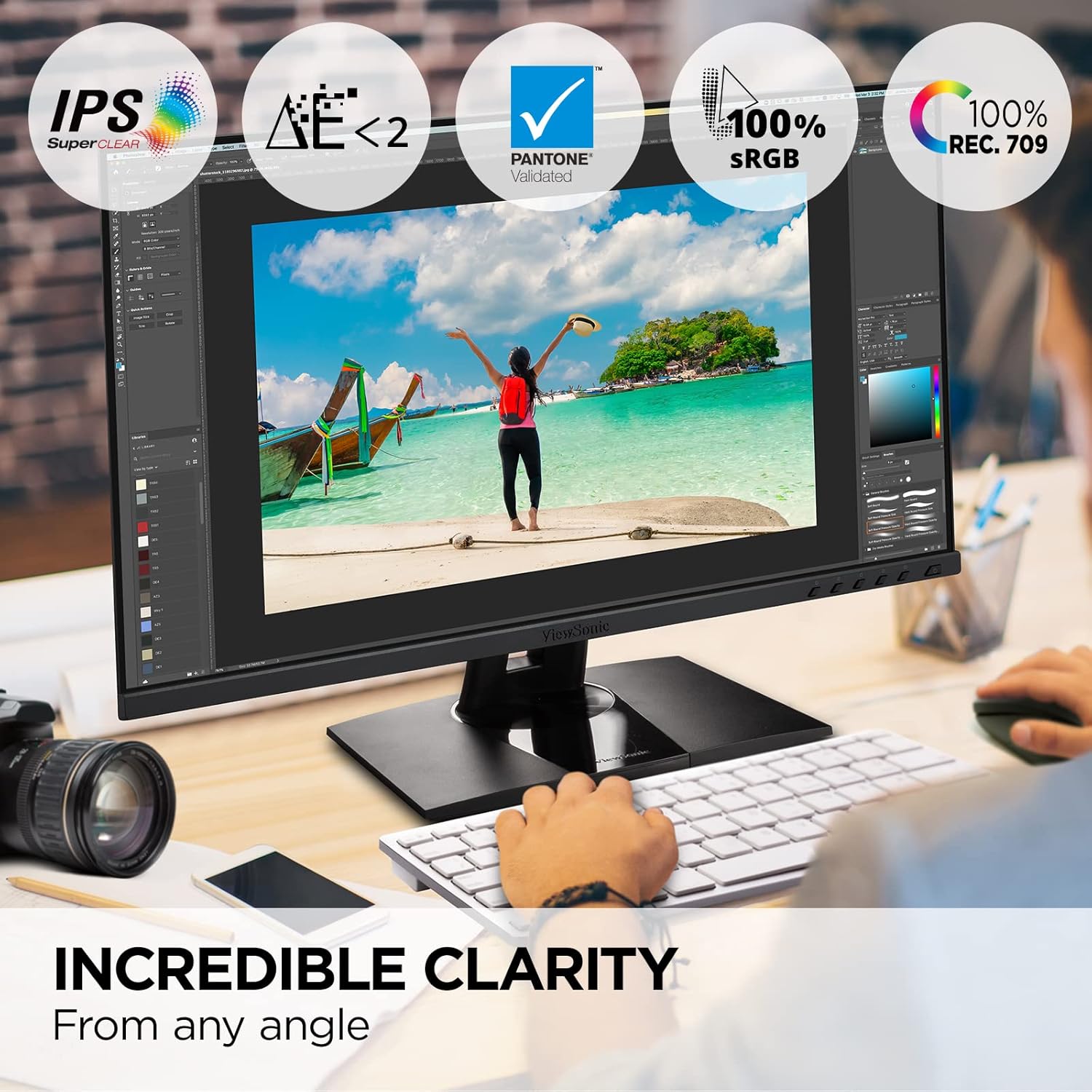 ViewSonic VP2456 24inch IPS FHD Monitor - image 5