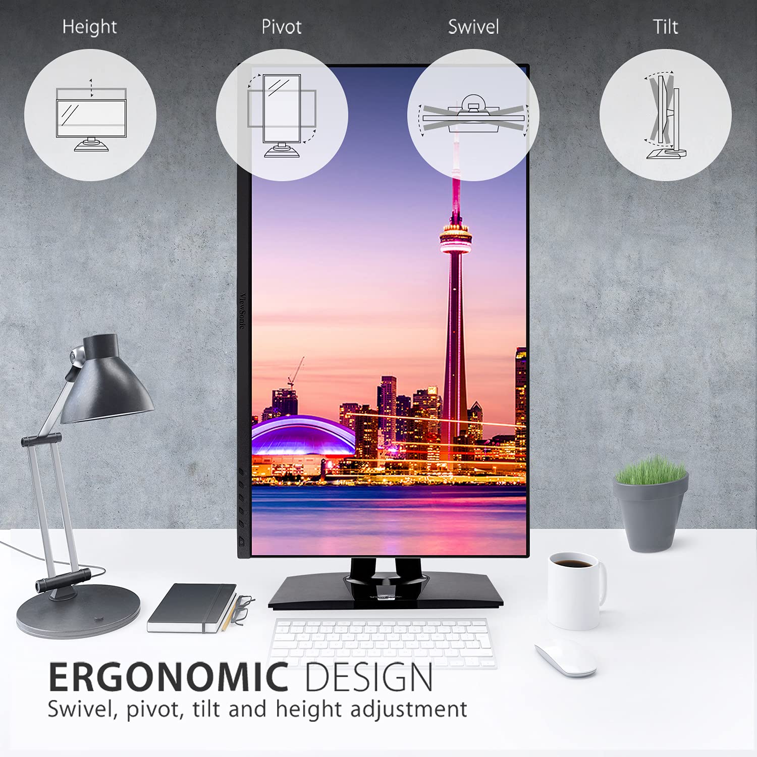 ViewSonic VP2756 4K 27 Inch IPS 4K Monitor - image 4