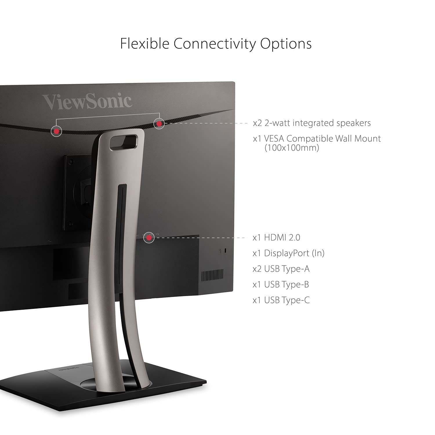 ViewSonic VP2756 4K 27 Inch IPS 4K Monitor - image 8