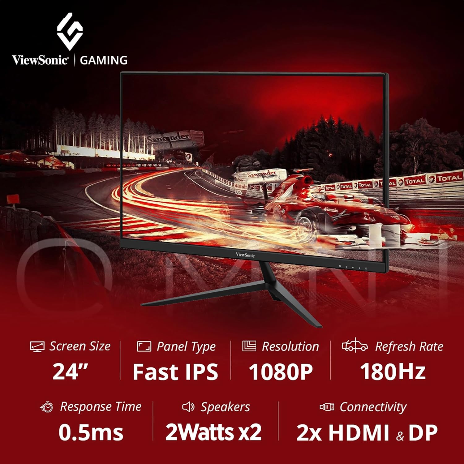 ViewSonic Omni VX2428 24inch IPS FHD Monitor - image 4