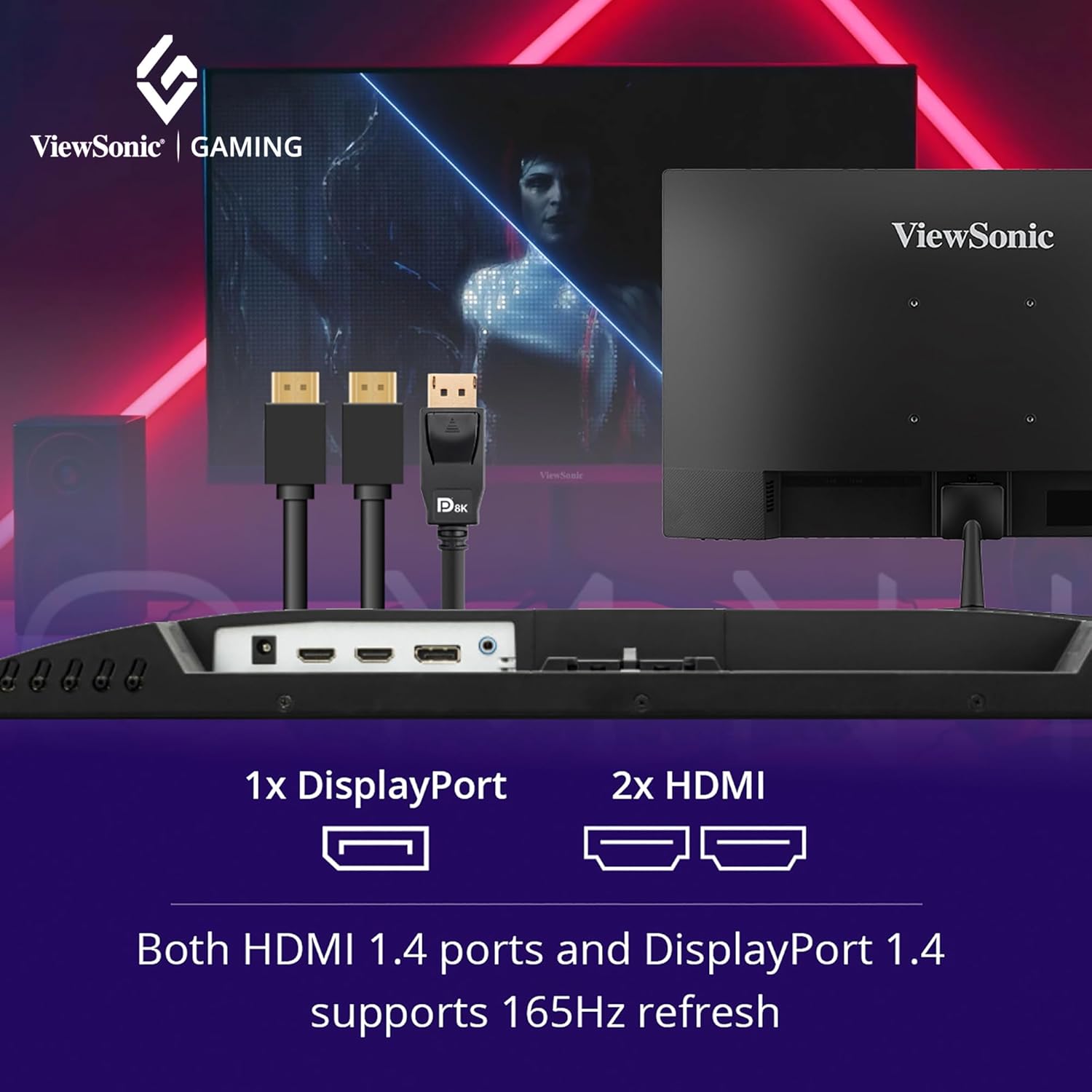 ViewSonic Omni VX2428 24inch IPS FHD Monitor - image 8