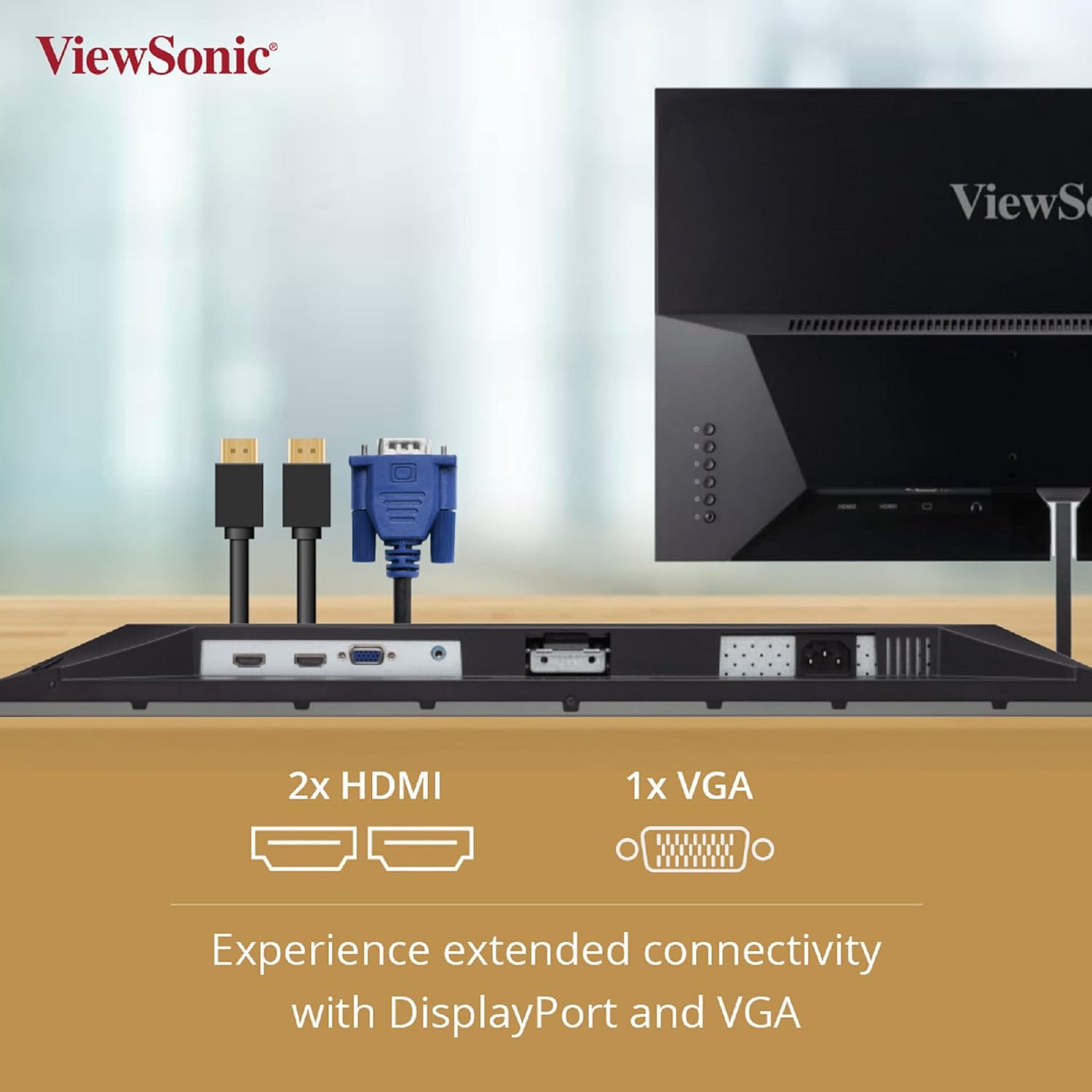 ViewSonic VX2476-SH 24inch IPS HD Monitor - image 6