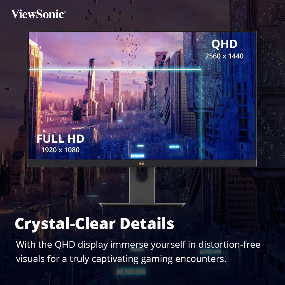 ViewSonic VX2758A-2K-PRO-2 27inch IPS QHD Gaming Monitor - image 3