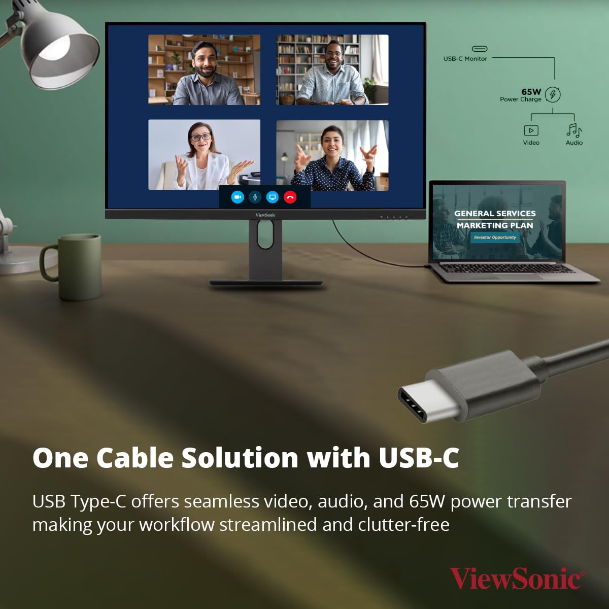 ViewSonic VX2762U-4K 27inch IPS UHD Monitor - image 3