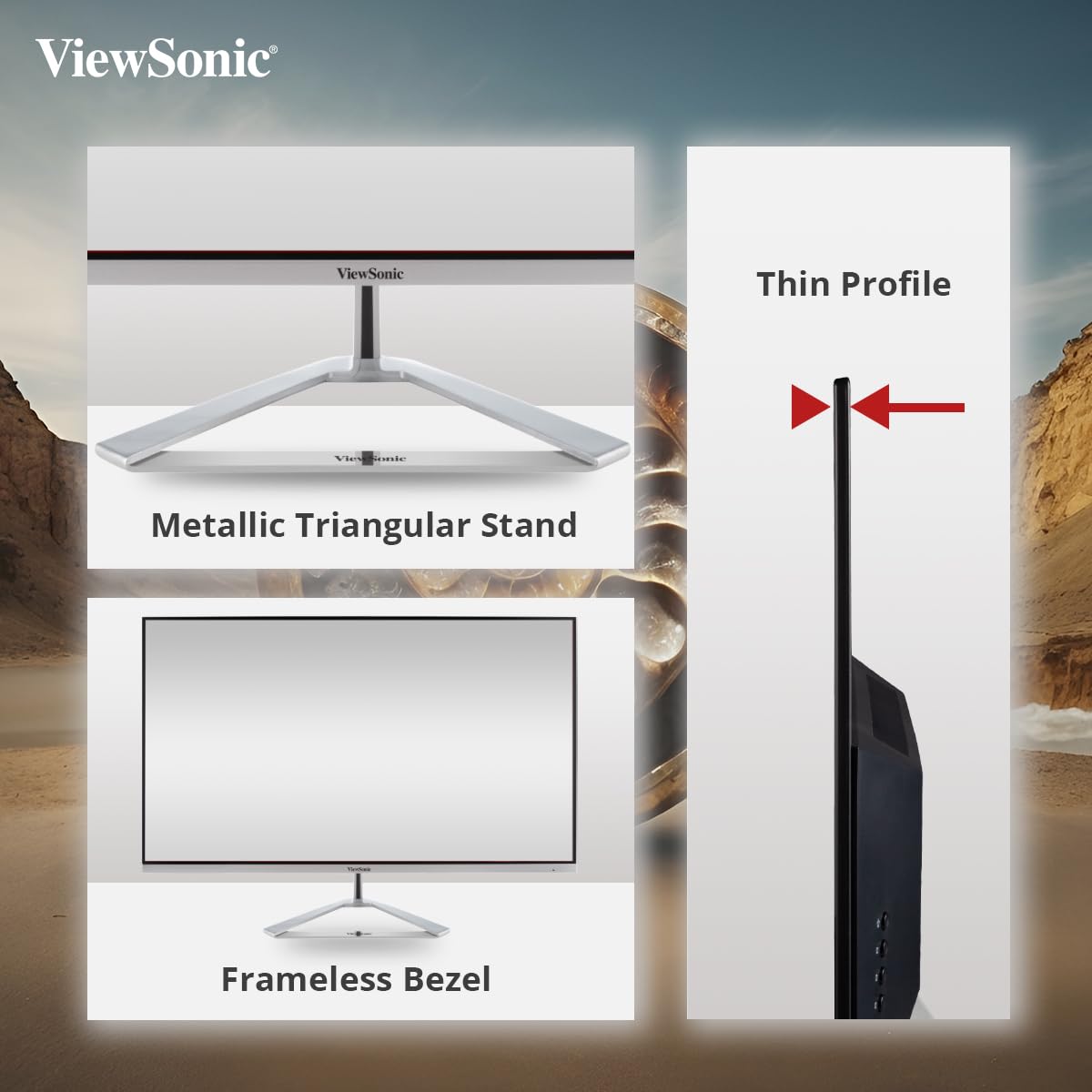 ViewSonic VX2776-SH 27inch IPS FHD Monitor - image 4