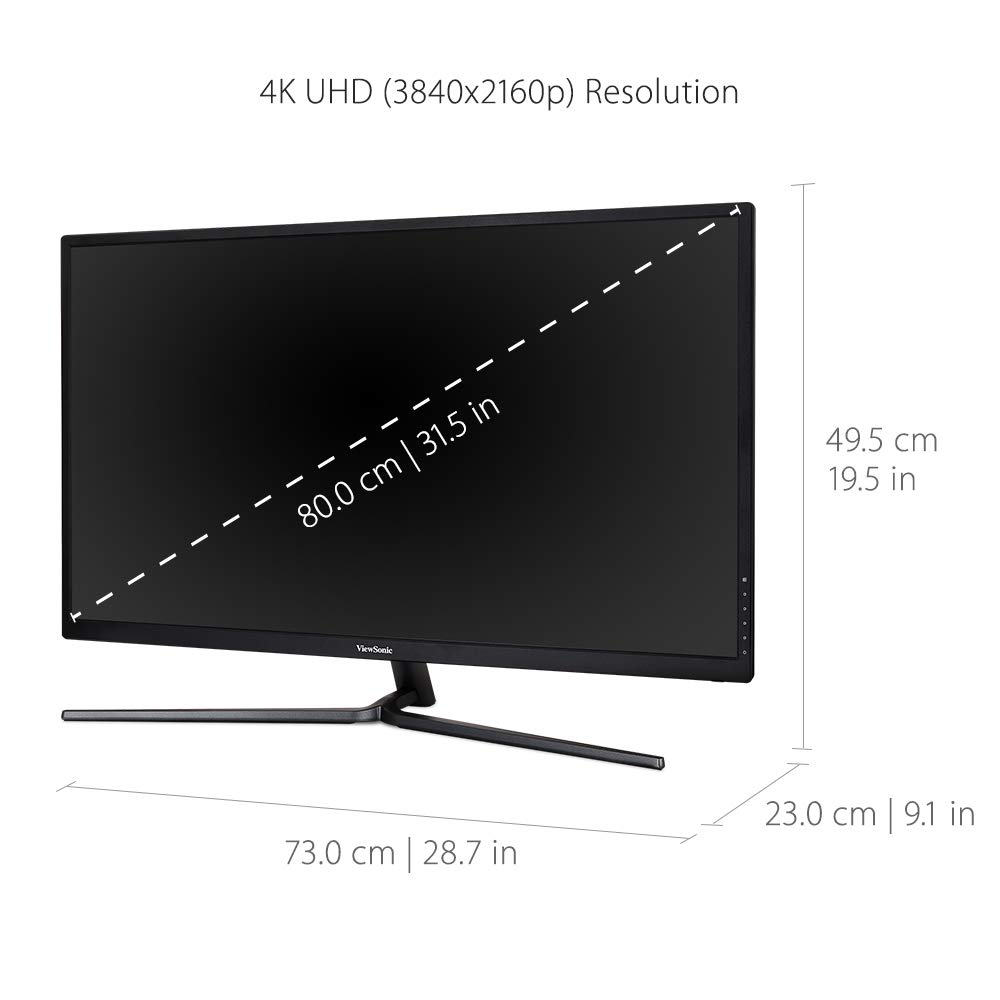 ViewSonic VX3211-4K-MHD 32 Inch 4K Ultra HD HDR10 Monitor - image 3