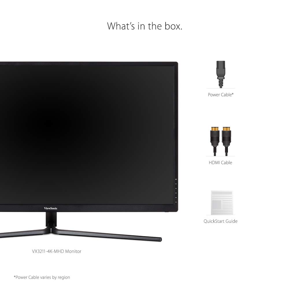 ViewSonic VX3211-4K-MHD 32 Inch 4K Ultra HD HDR10 Monitor - image 5