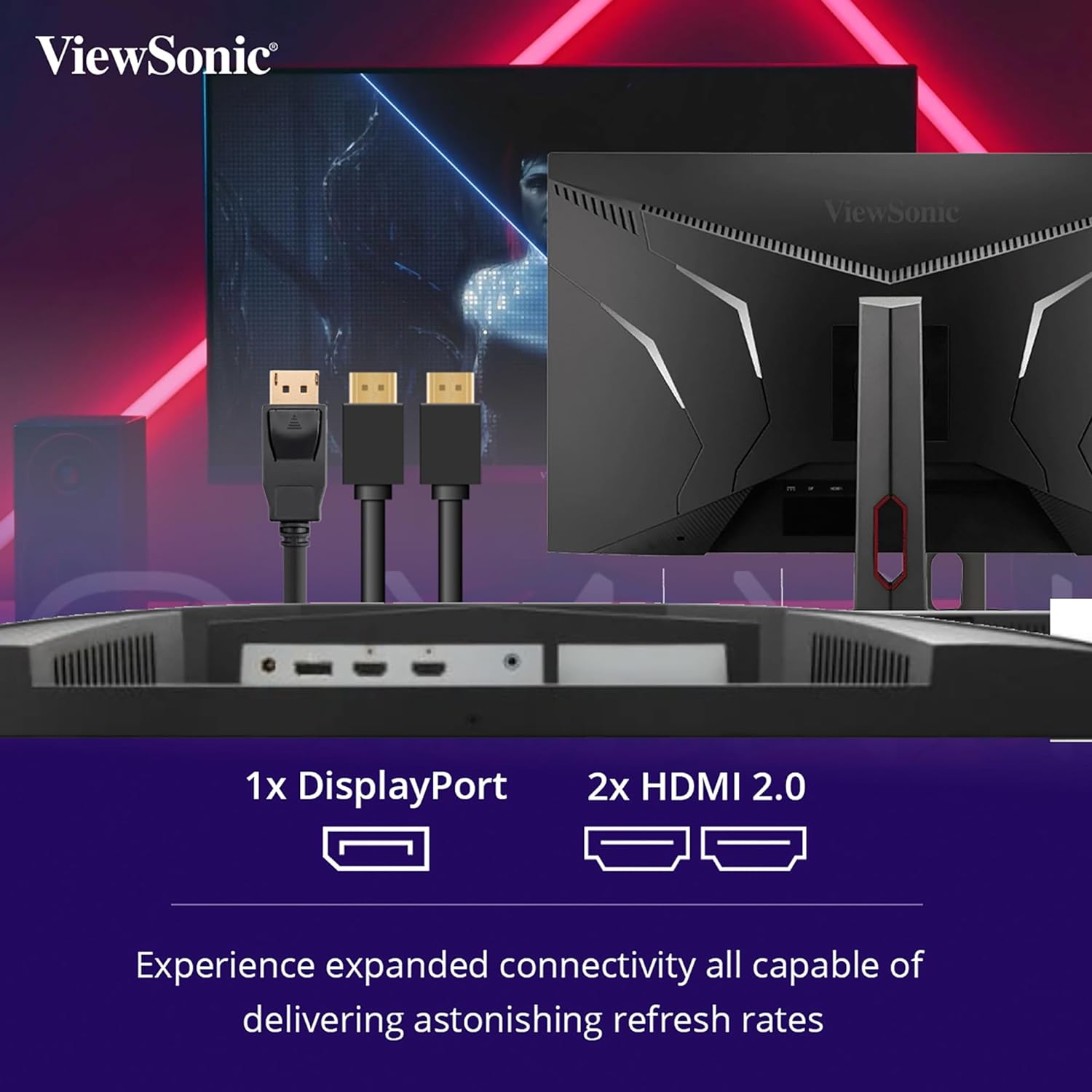 ViewSonic Omni VX3219-2K-PRO-2 32inch QHD Gaming Monitor - image 5