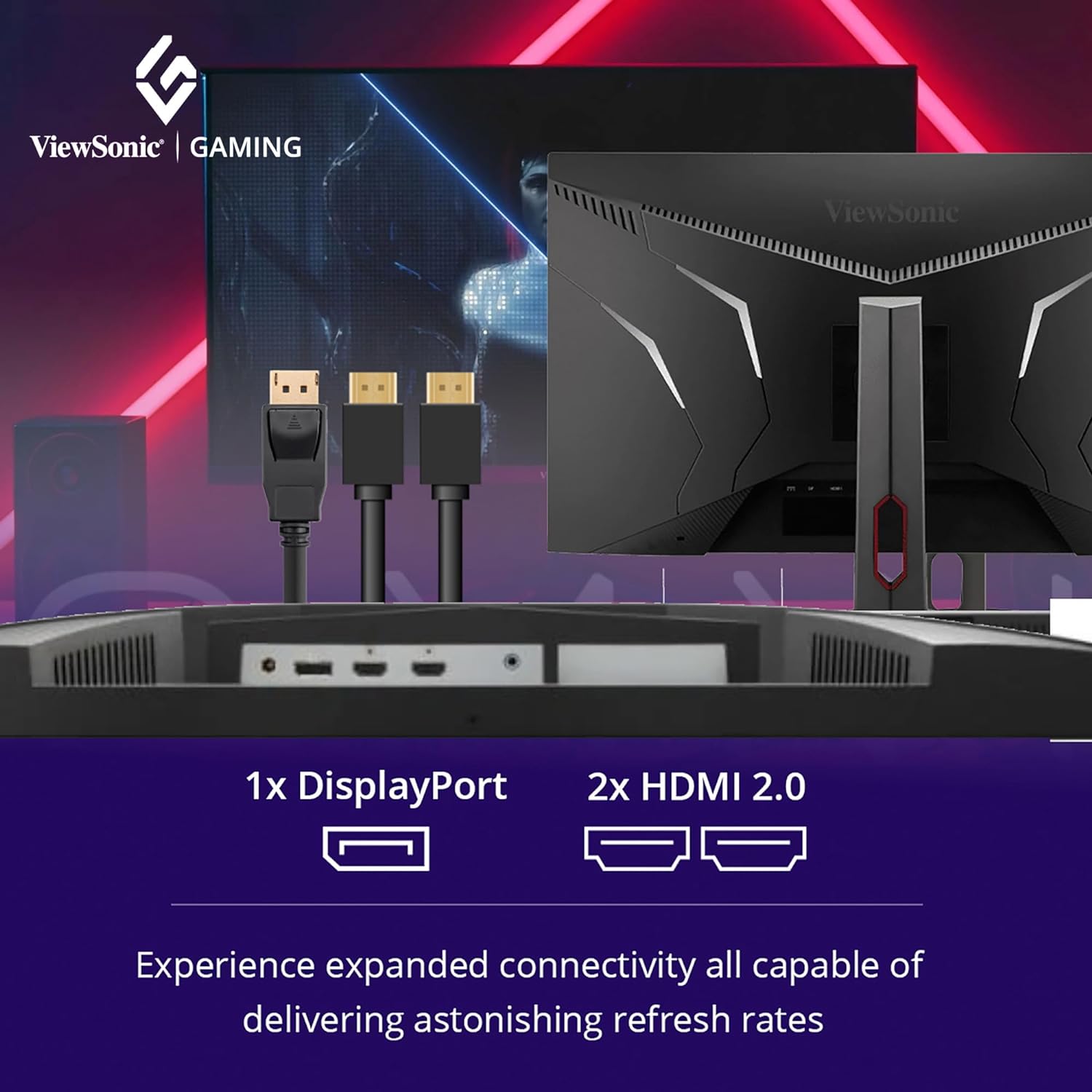 ViewSonic Omni VX3219-2K-PRO-2 32inch QHD Gaming Monitor - image 7