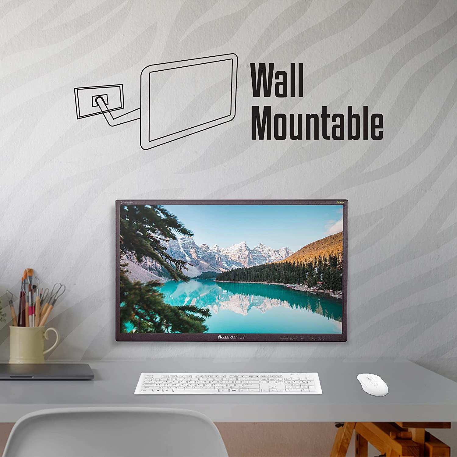 Zebronics Zeb-V19HD 18.5 Inch Led Monitor - image 4