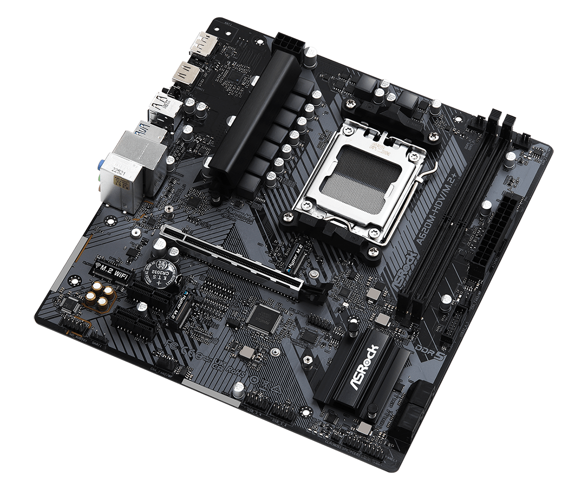 ASRock A620M-HDV/M.2+ DDR5 Motherboard - image 3