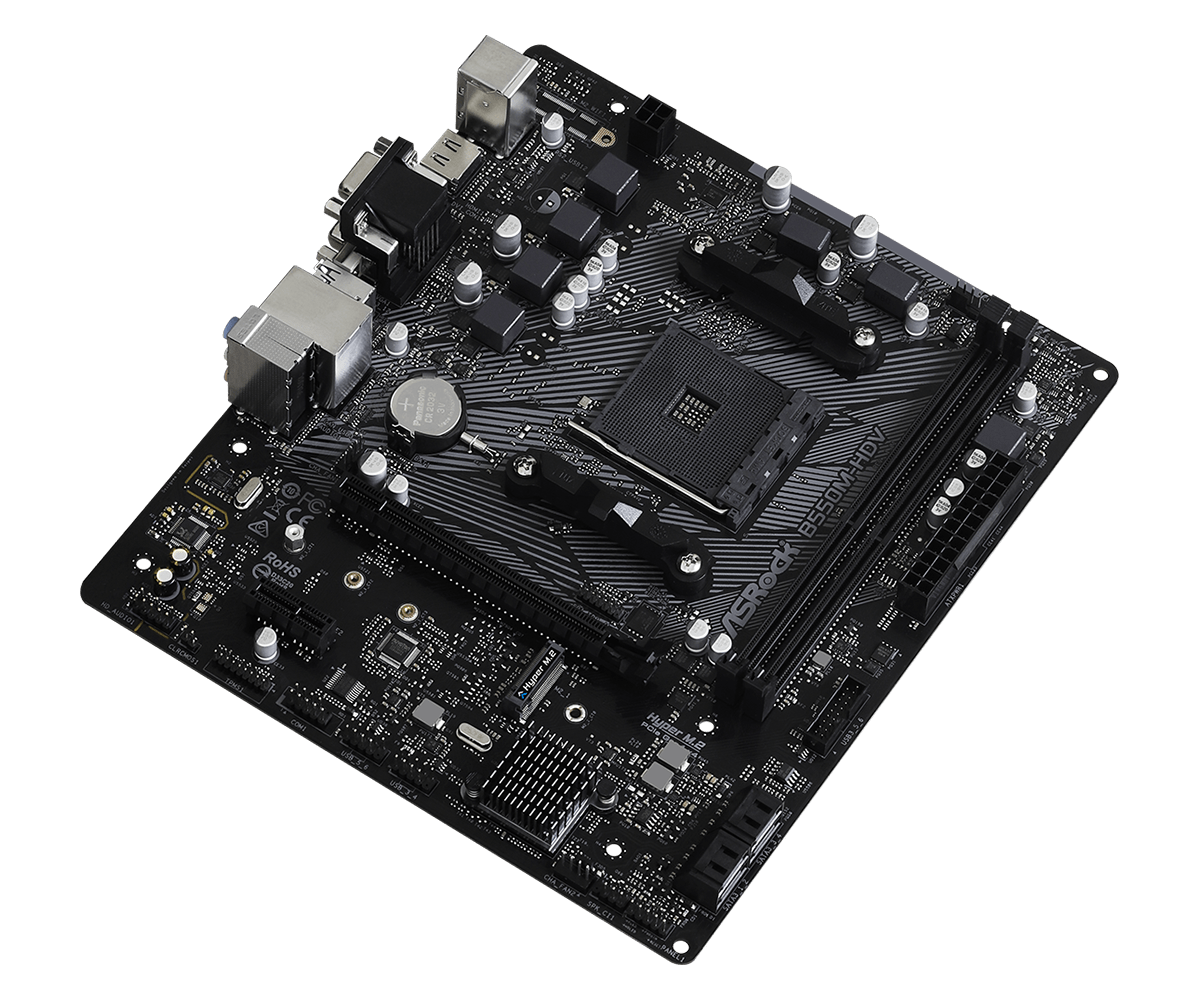 ASRock B550M-HDV AM4 Motherboard - image 3