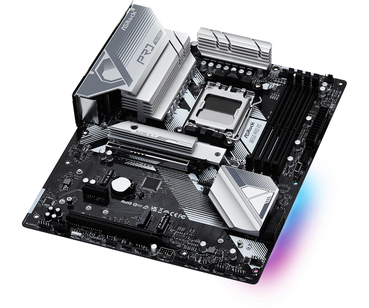 ASRock B650 Pro RS AM5 Motherboard - image 3