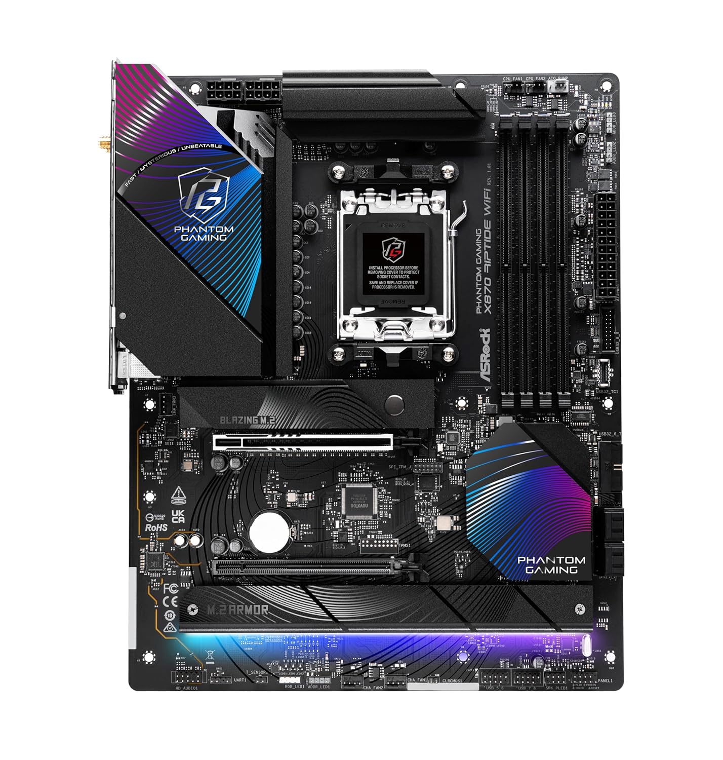 ASRock X870 Riptide WIFI AM5 AMD Base Motherboard - image 2