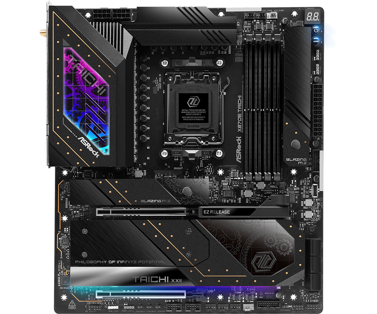 ASRock X870E TaichiI AM5 AMD Base Motherboard - image 2