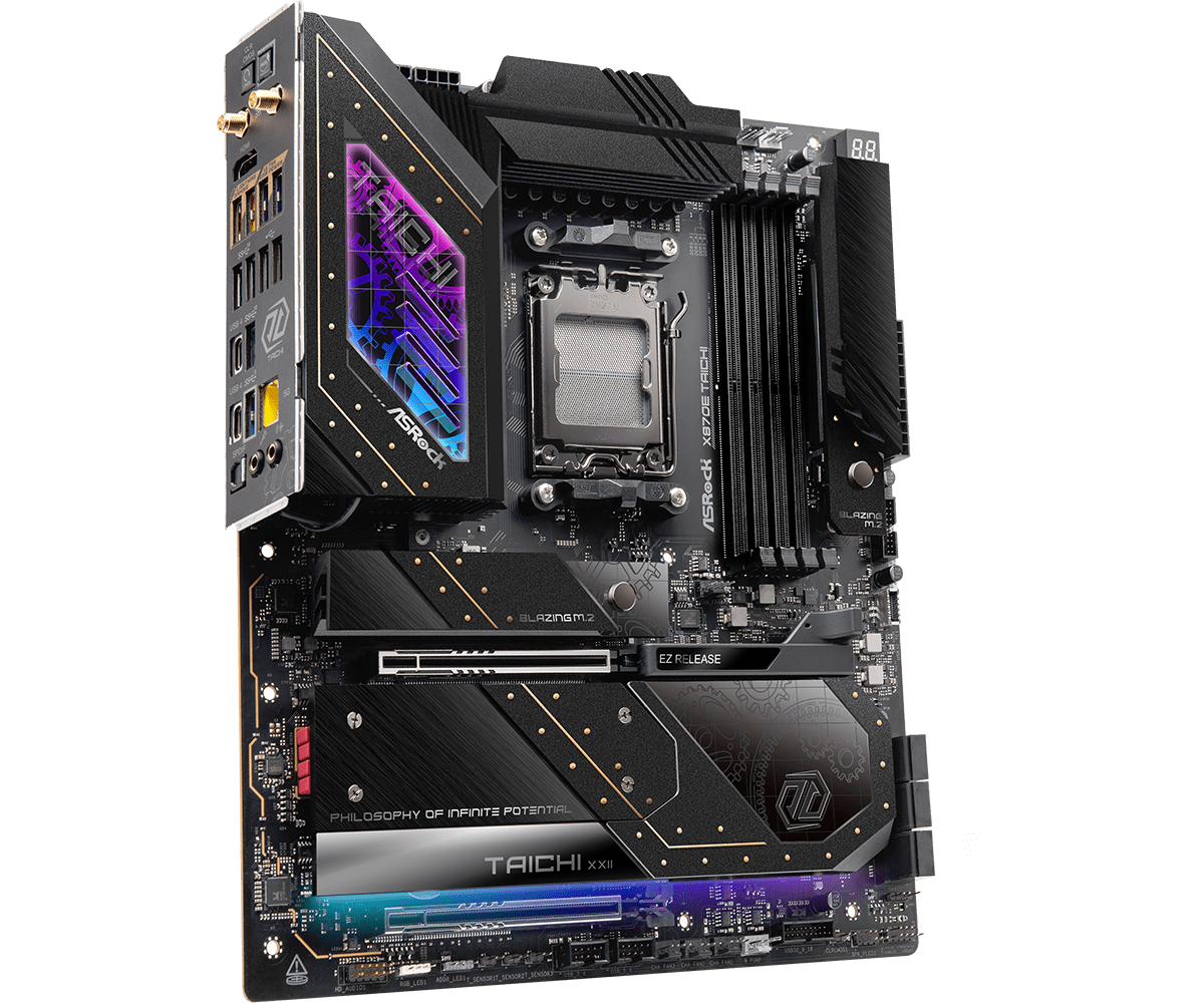 ASRock X870E TaichiI AM5 AMD Base Motherboard - image 3