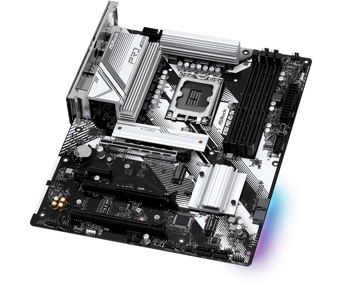 ASRock B760 Pro RS/D4 LGA1700 Motherboard - image 3