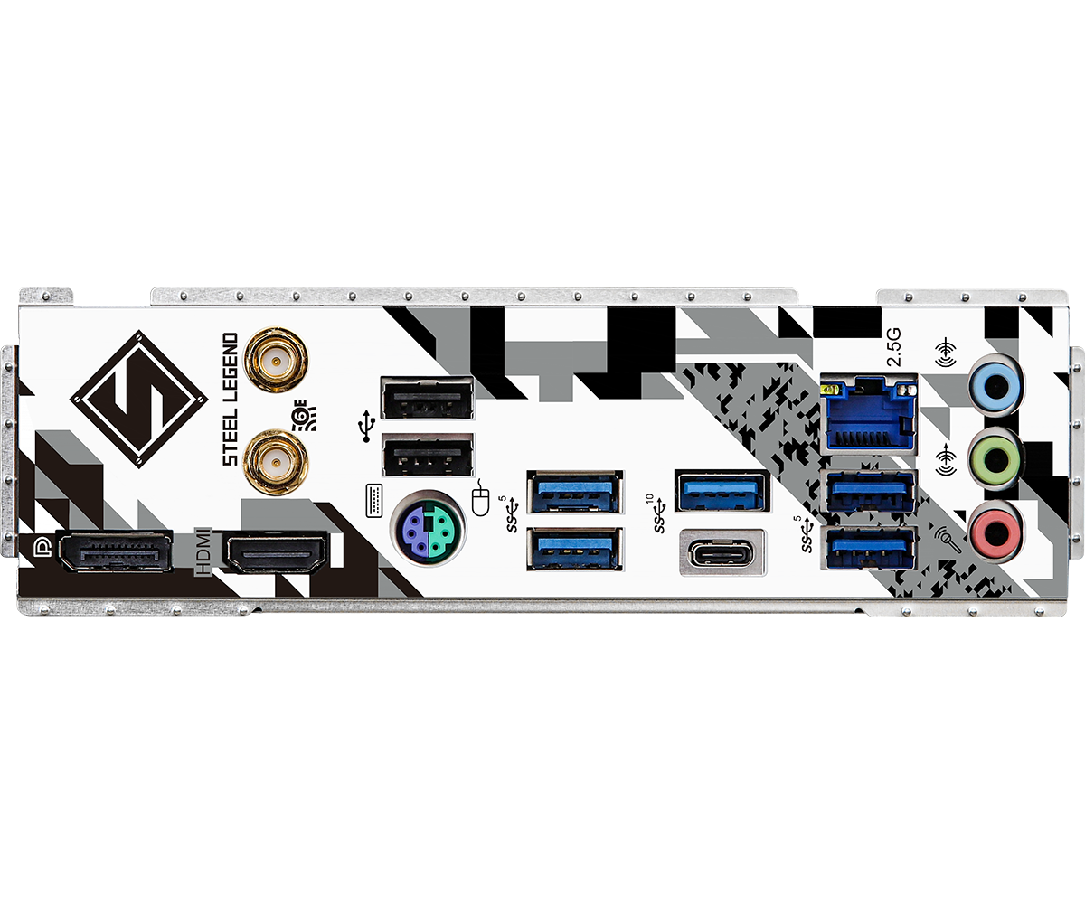 ASRock B760M Steel Lagend WIFI LGA 1700 Intel Base Motherboard - image 6