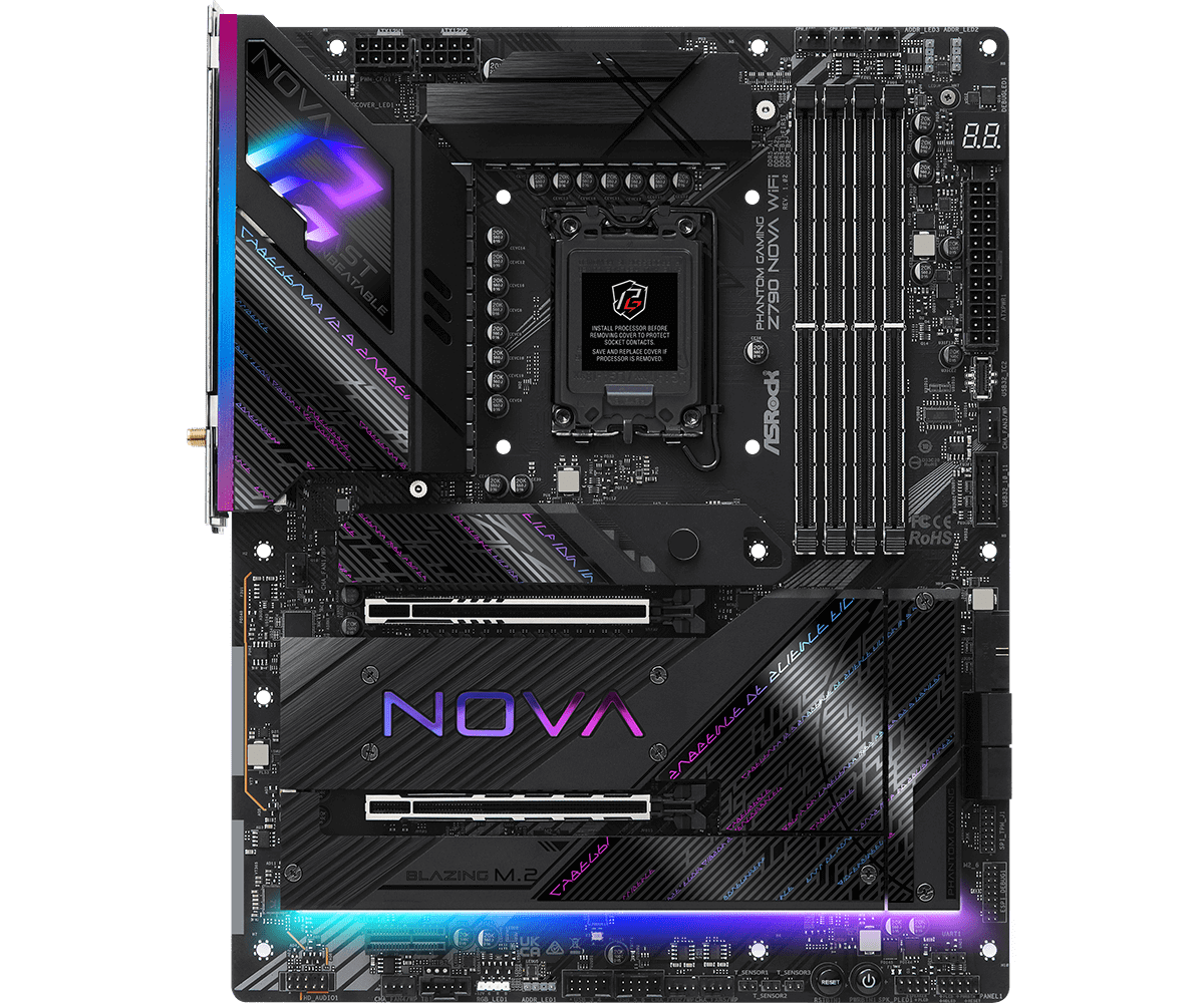 ASRock Phantom Gaming Z790 Nova WiFi DDR5 LGA1700 Motherboard - image 2