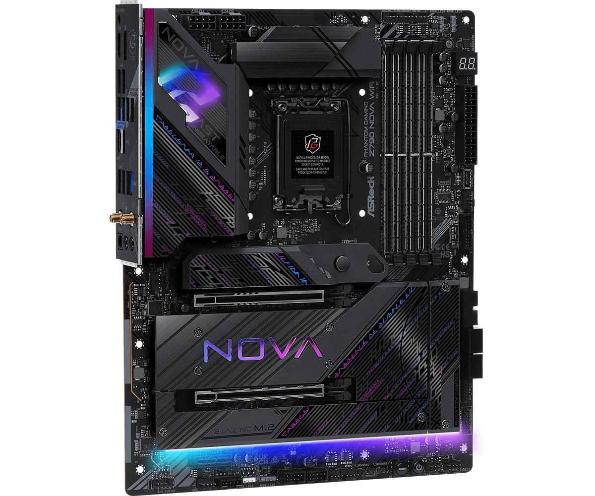 ASRock Phantom Gaming Z790 Nova WiFi DDR5 LGA1700 Motherboard - image 4