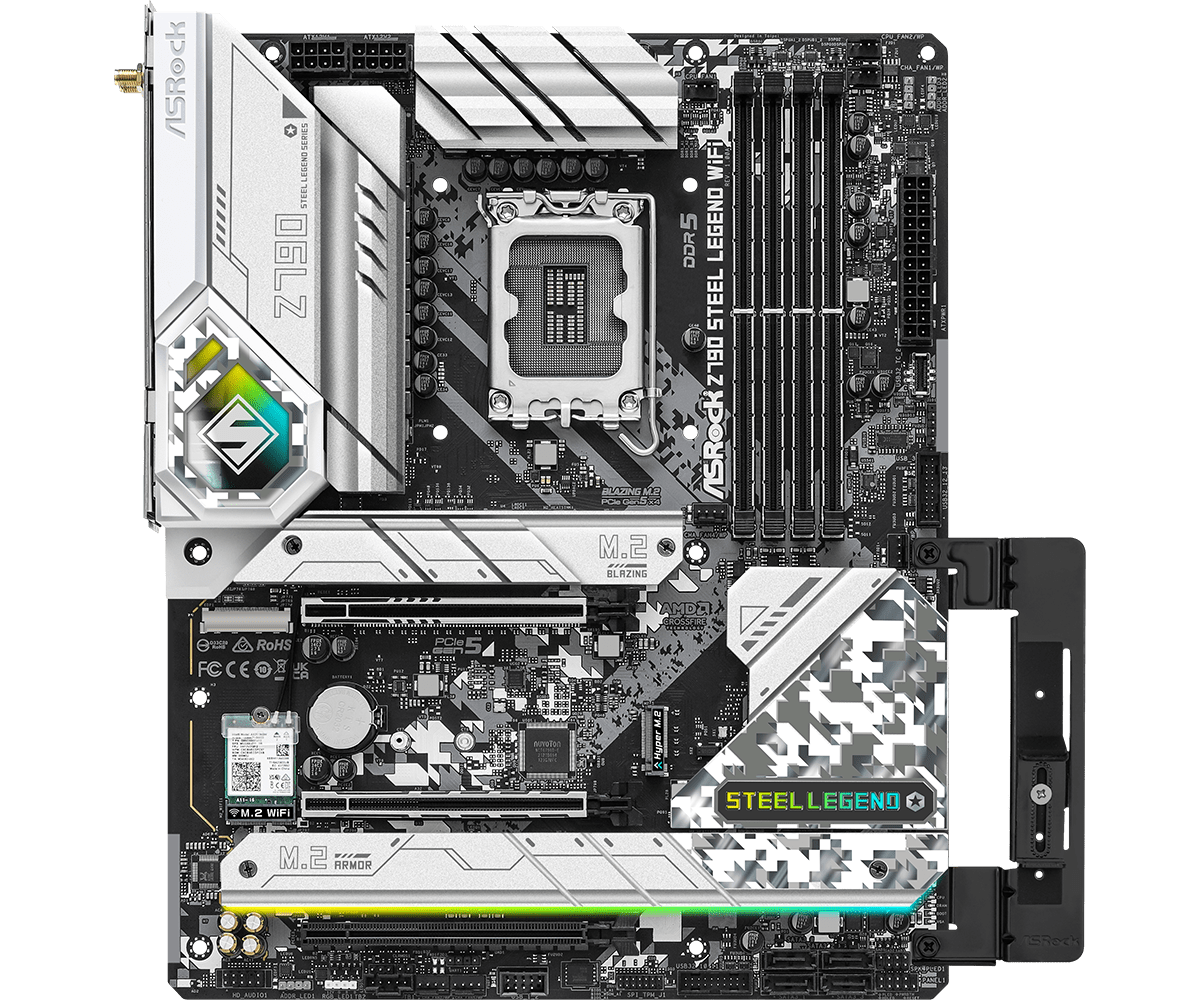 ASRock Z790 Steel Legend WiFi DDR5 LGA1700 Motherboard - image 2