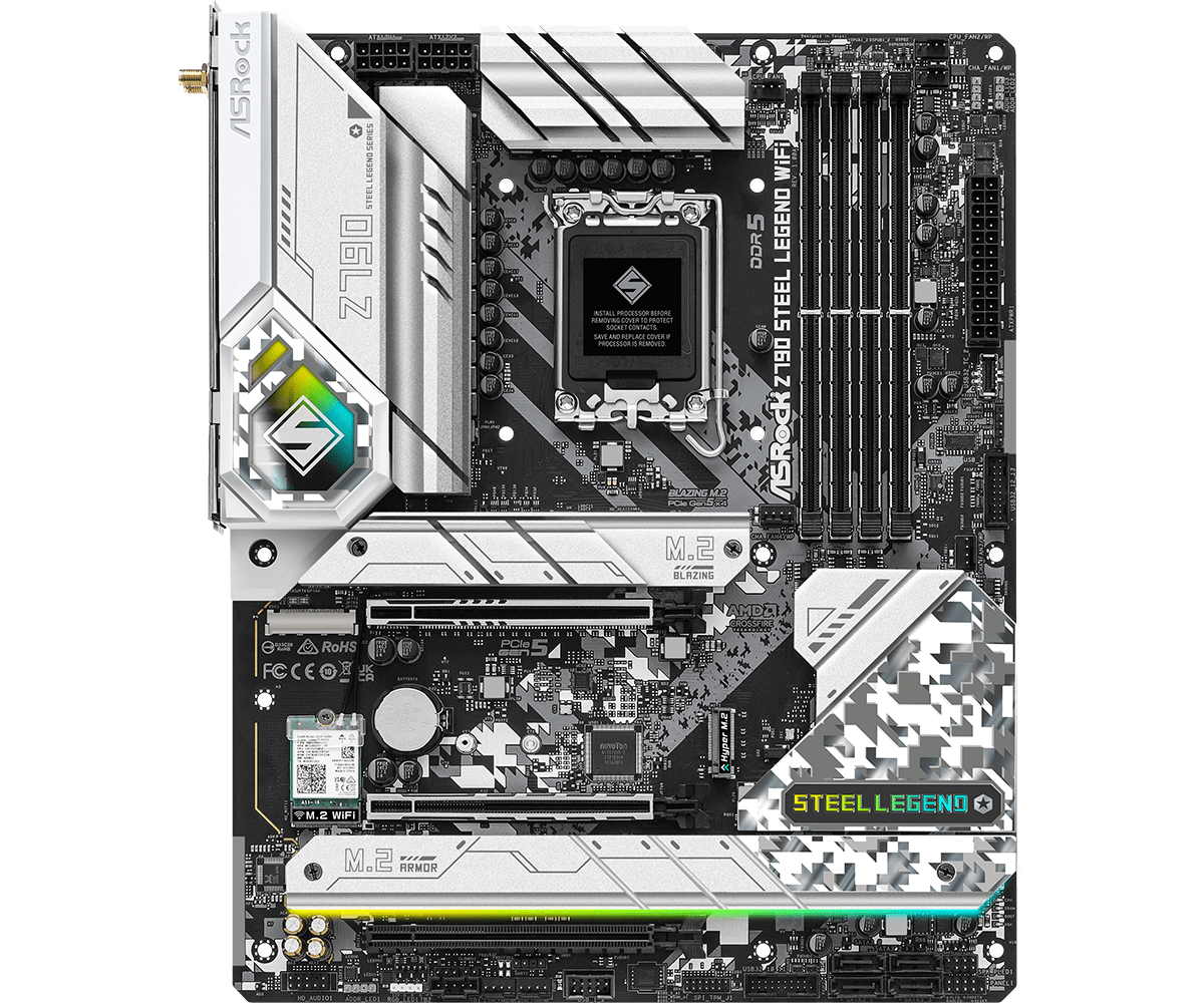 ASRock Z790 Steel Legend WiFi DDR5 LGA1700 Motherboard - image 3