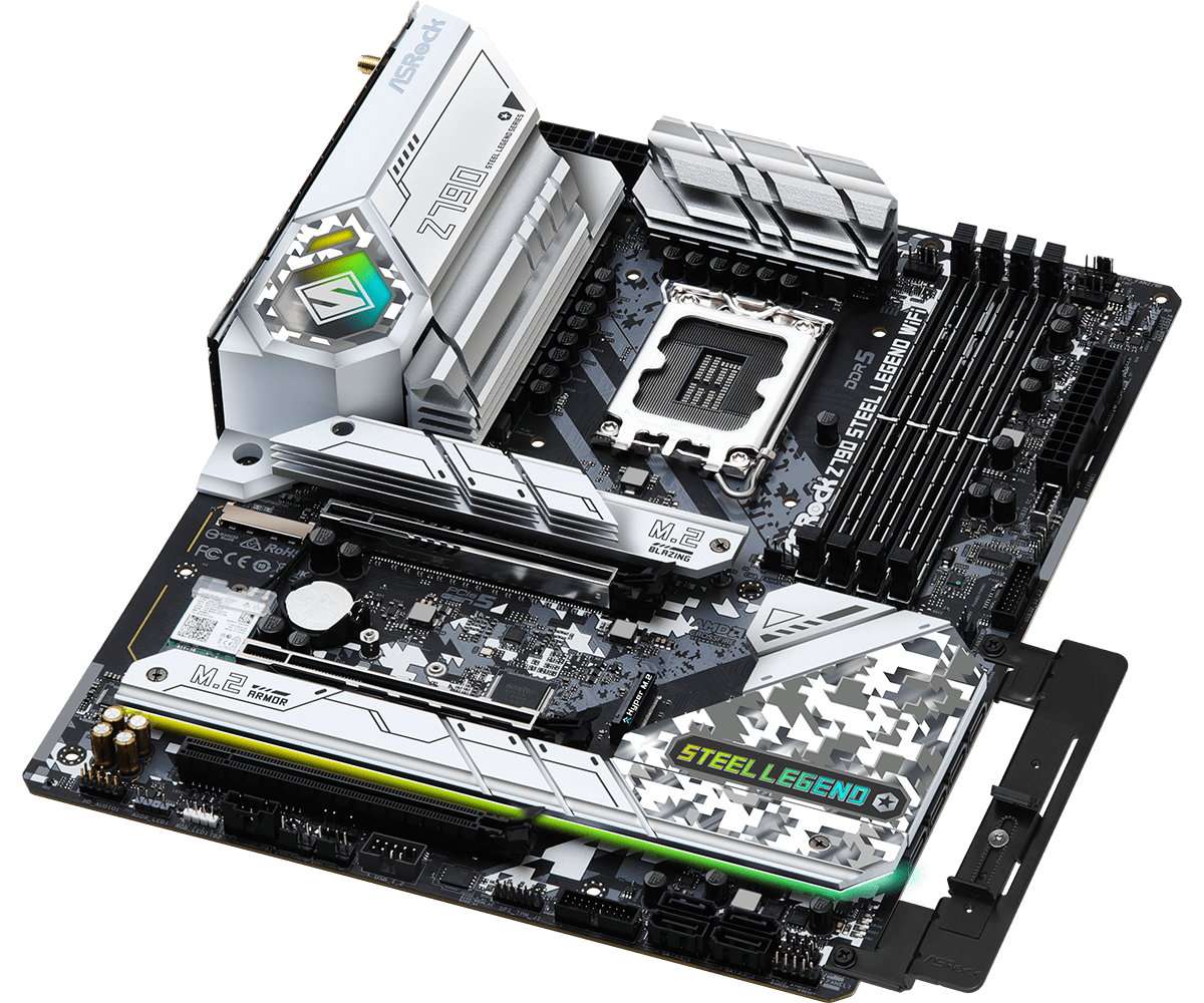 ASRock Z790 Steel Legend WiFi DDR5 LGA1700 Motherboard - image 4