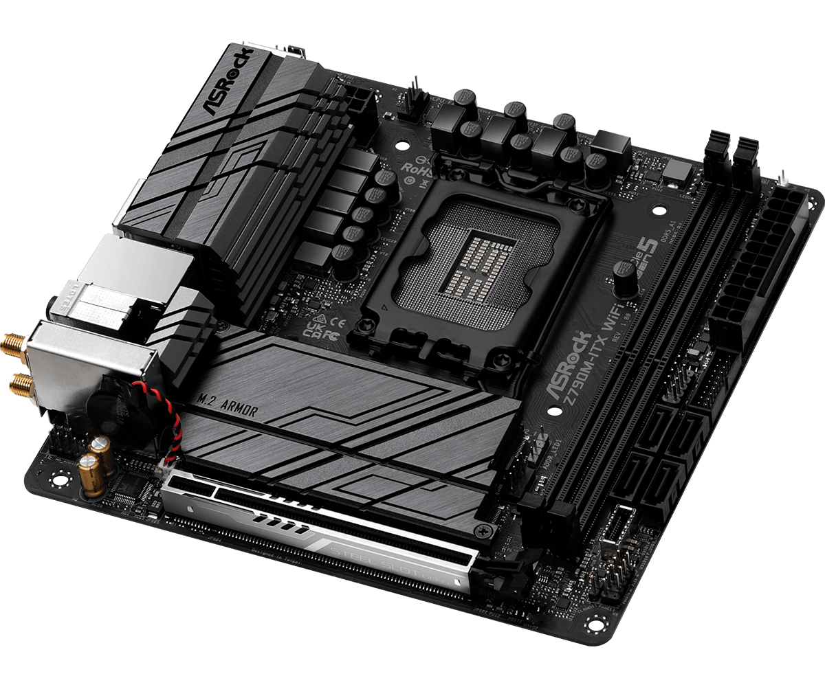 ASRock Z790M-ITX WiFi DDR5 LGA1700 Motherboard - image 4