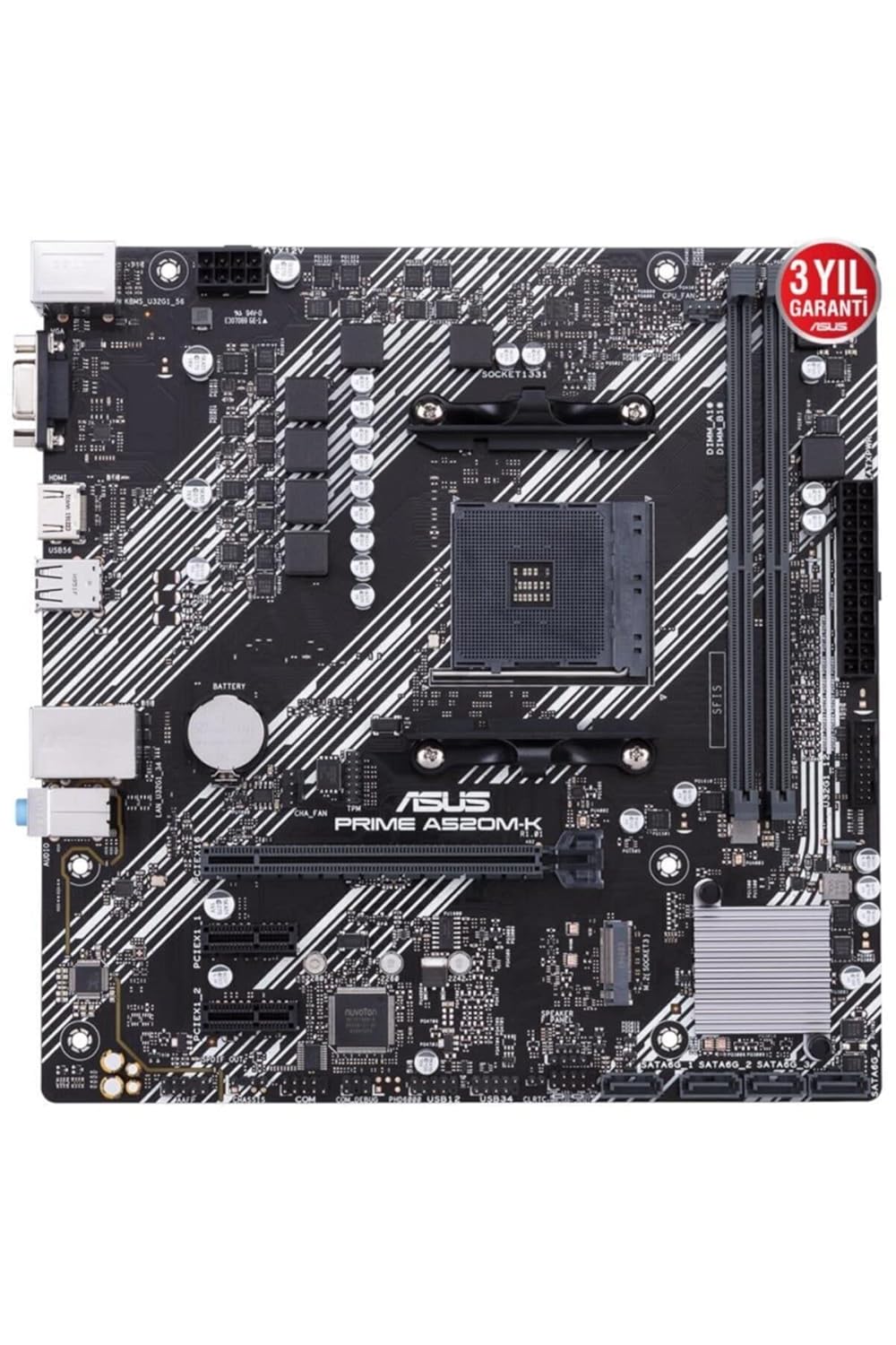Asus Prime A520M-K CSM Motherboard - image 3