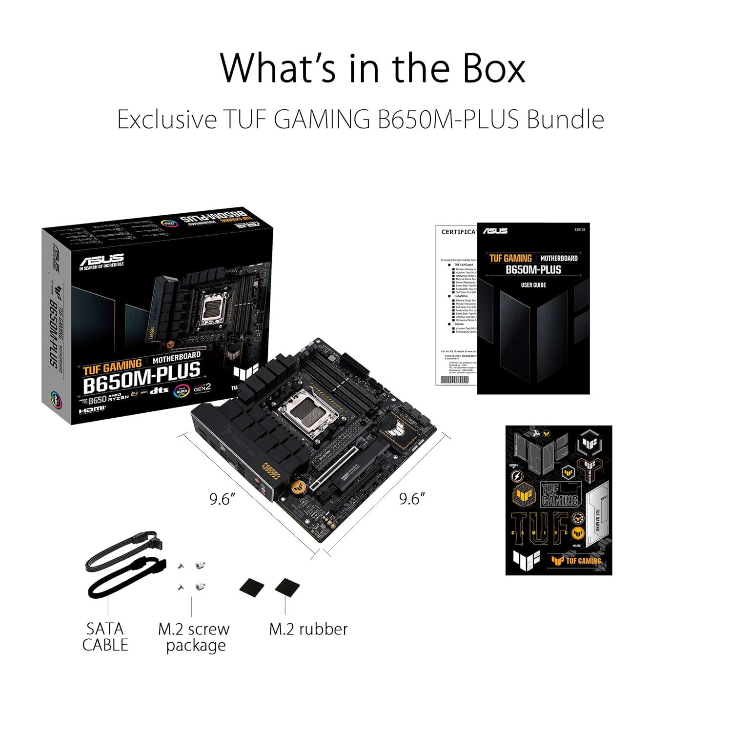 ASUS  TUF GAMING B650M-PLUS  AMD AM5 Micro-ATX - image 6