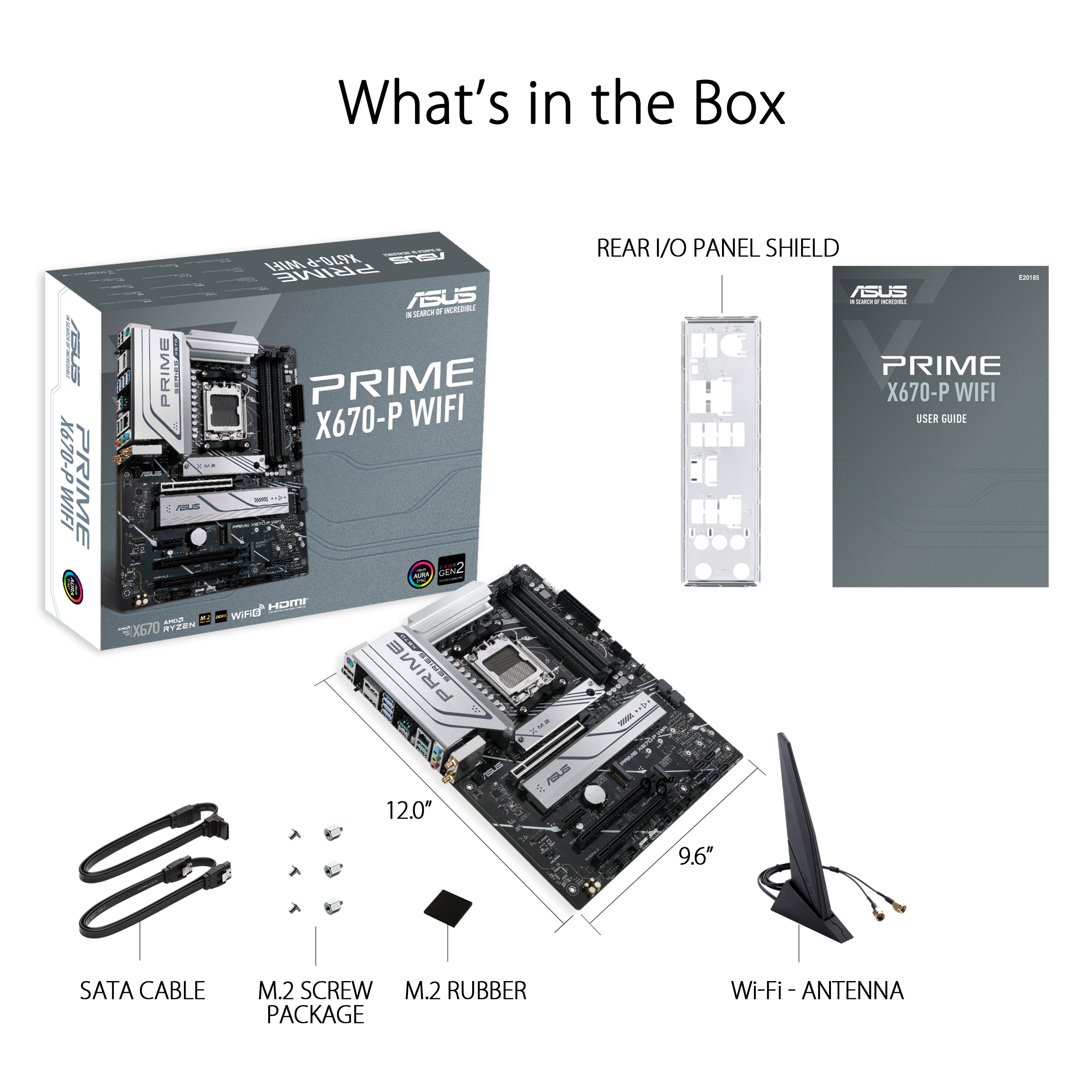 ASUS PRIME X670-P WIFI AM5 ATX motherboard - image 7