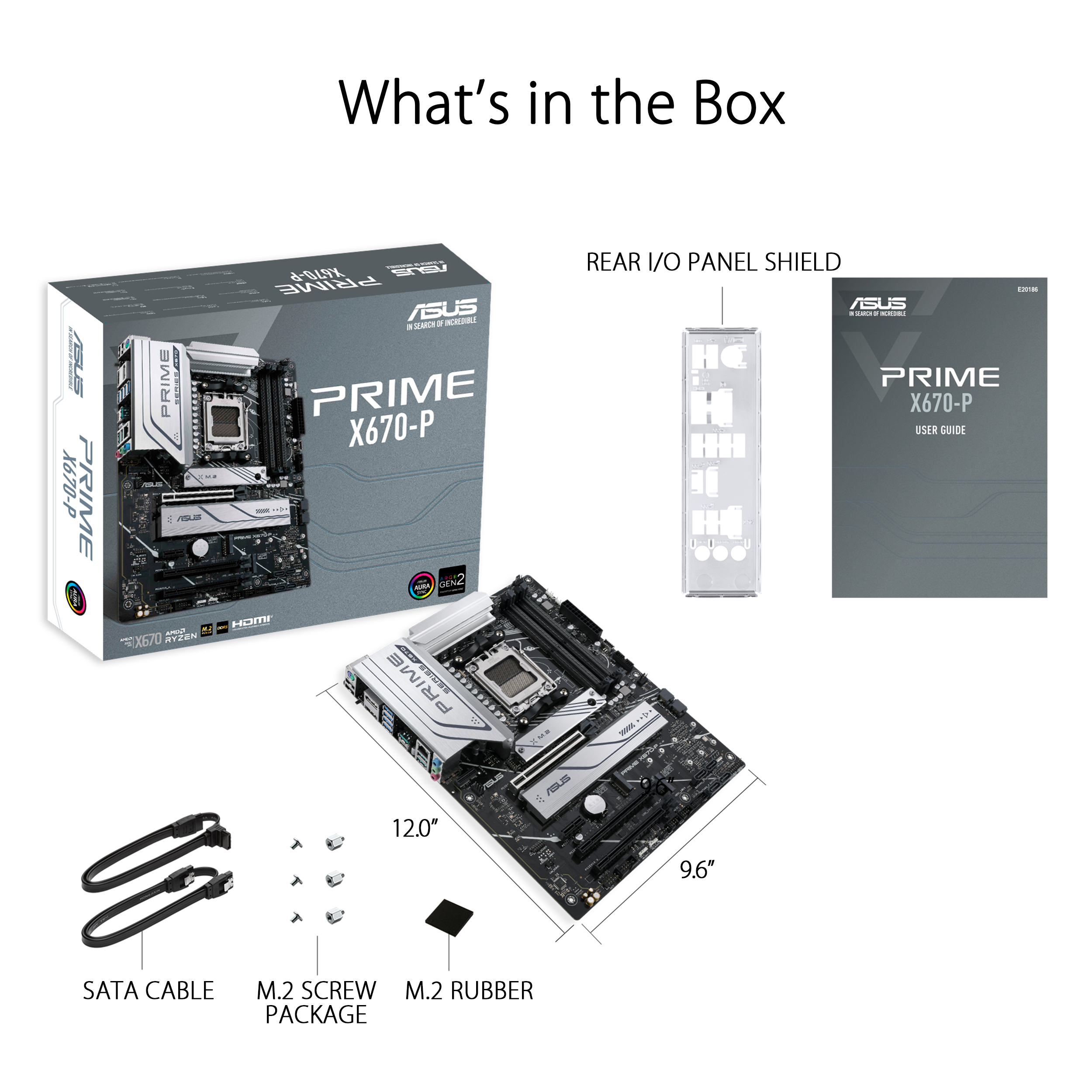 ASUS PRIME X670-P AM5 ATX motherboard - image 7