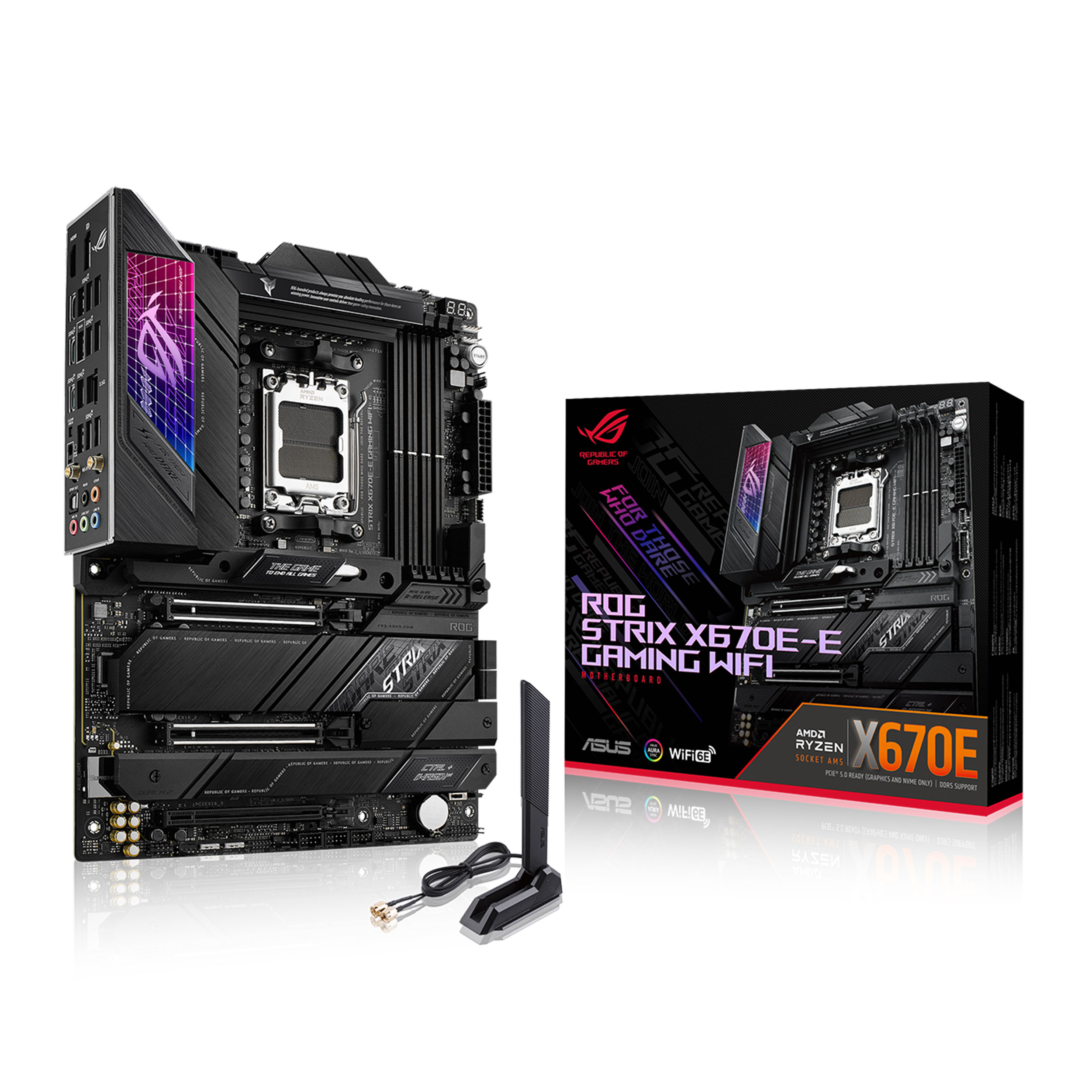 ASUS ROG STRIX X670E-E GAMING WIFI Motherboard - image 2