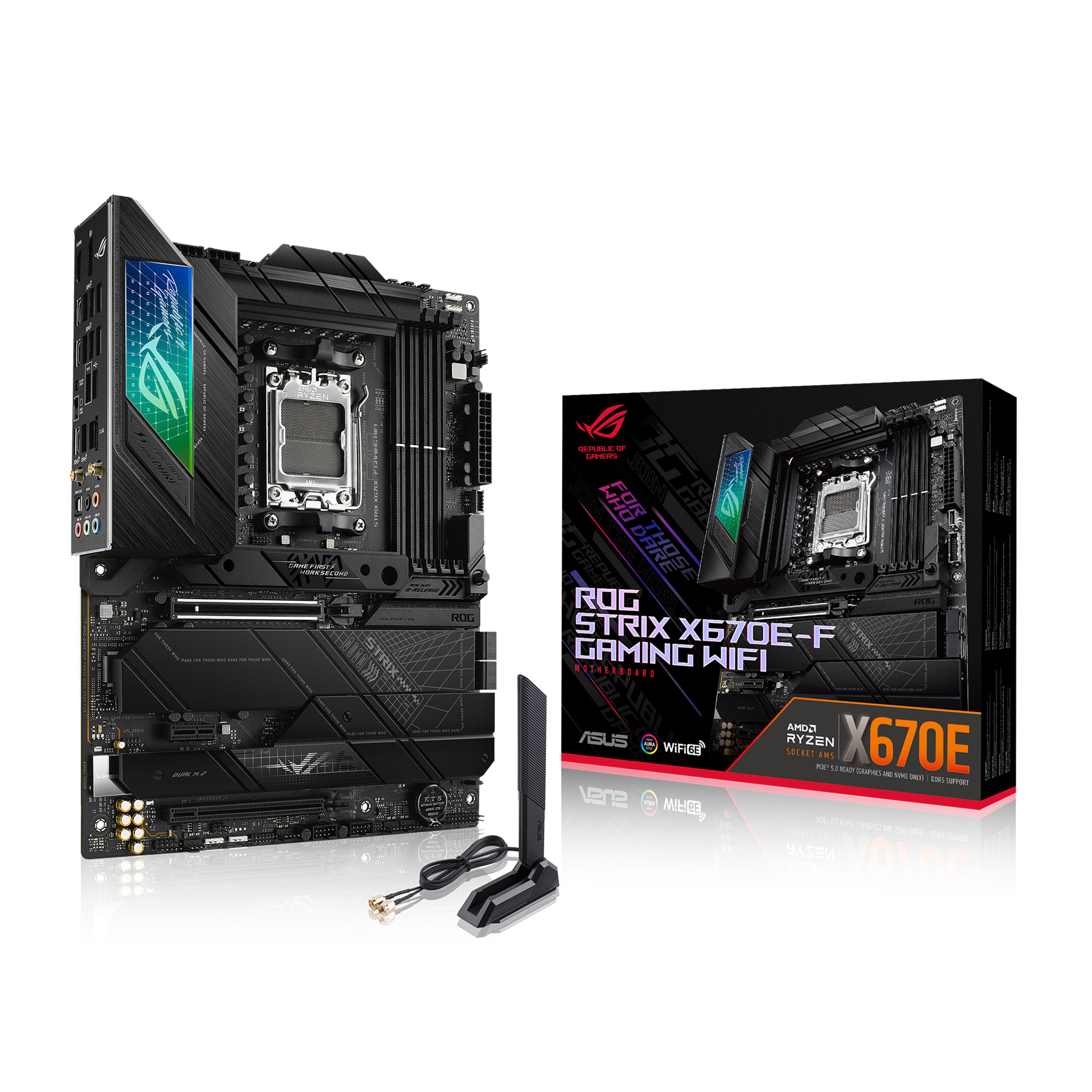 ASUS ROG STRIX X670E-F GAMING WIFI ATX motherboard - image 2