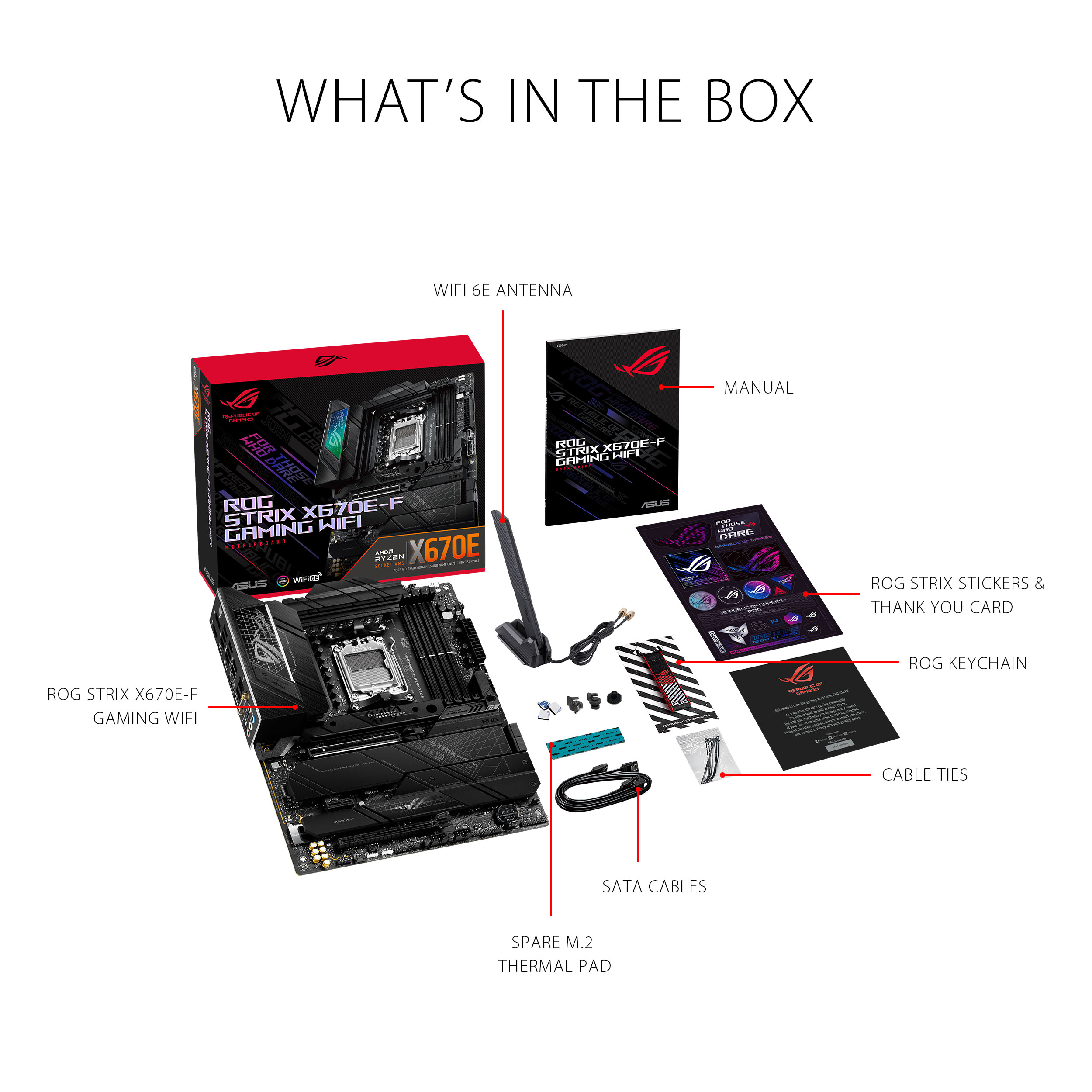 ASUS ROG STRIX X670E-F GAMING WIFI ATX motherboard - image 7