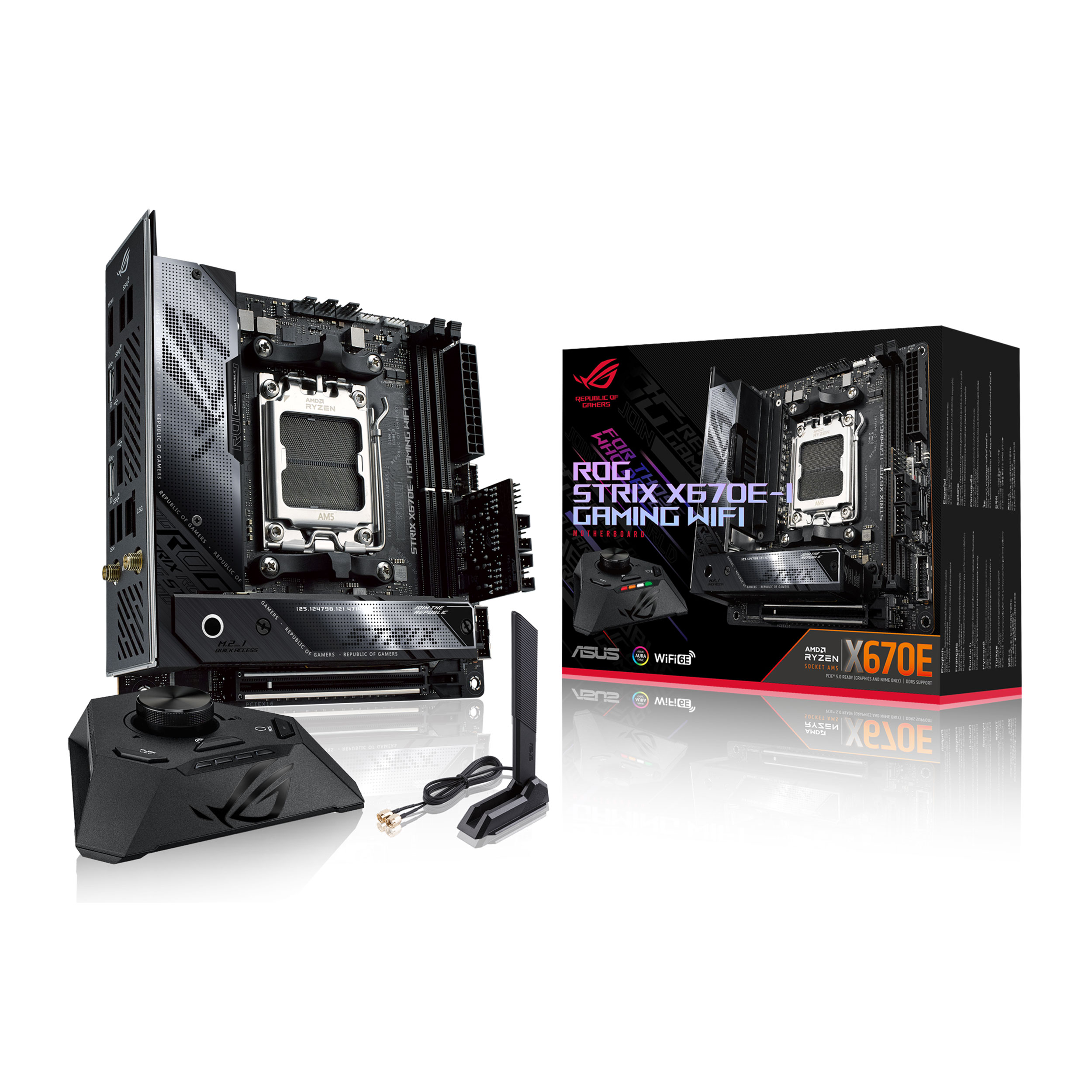 ASUS ROG STRIX X670E-I GAMING WIFI Mini-ITX motherboard - image 2