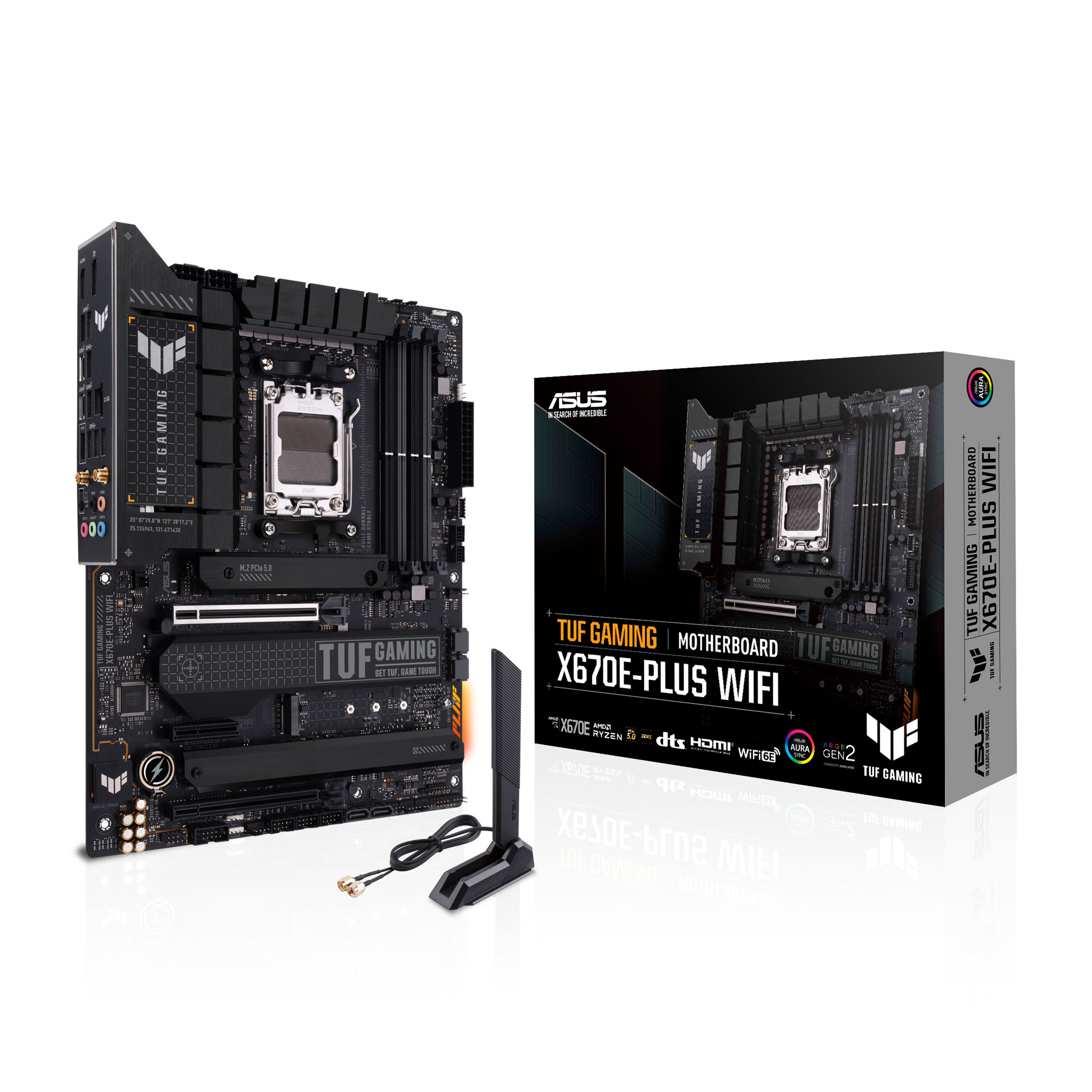 ASUS TUF Gaming X670E-PLUS WiFi AM5 ATX Motherboard - image 2