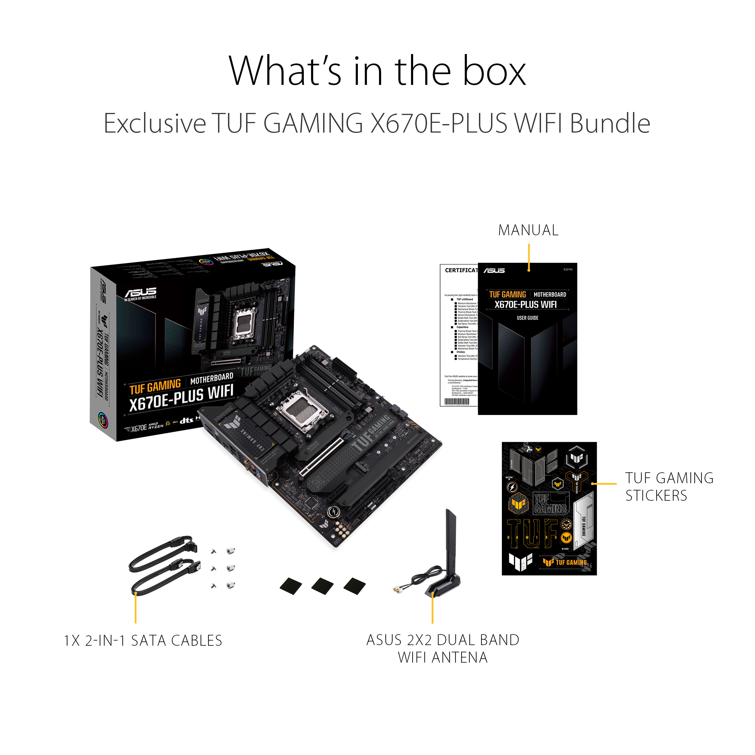 ASUS TUF Gaming X670E-PLUS WiFi AM5 ATX Motherboard - image 7